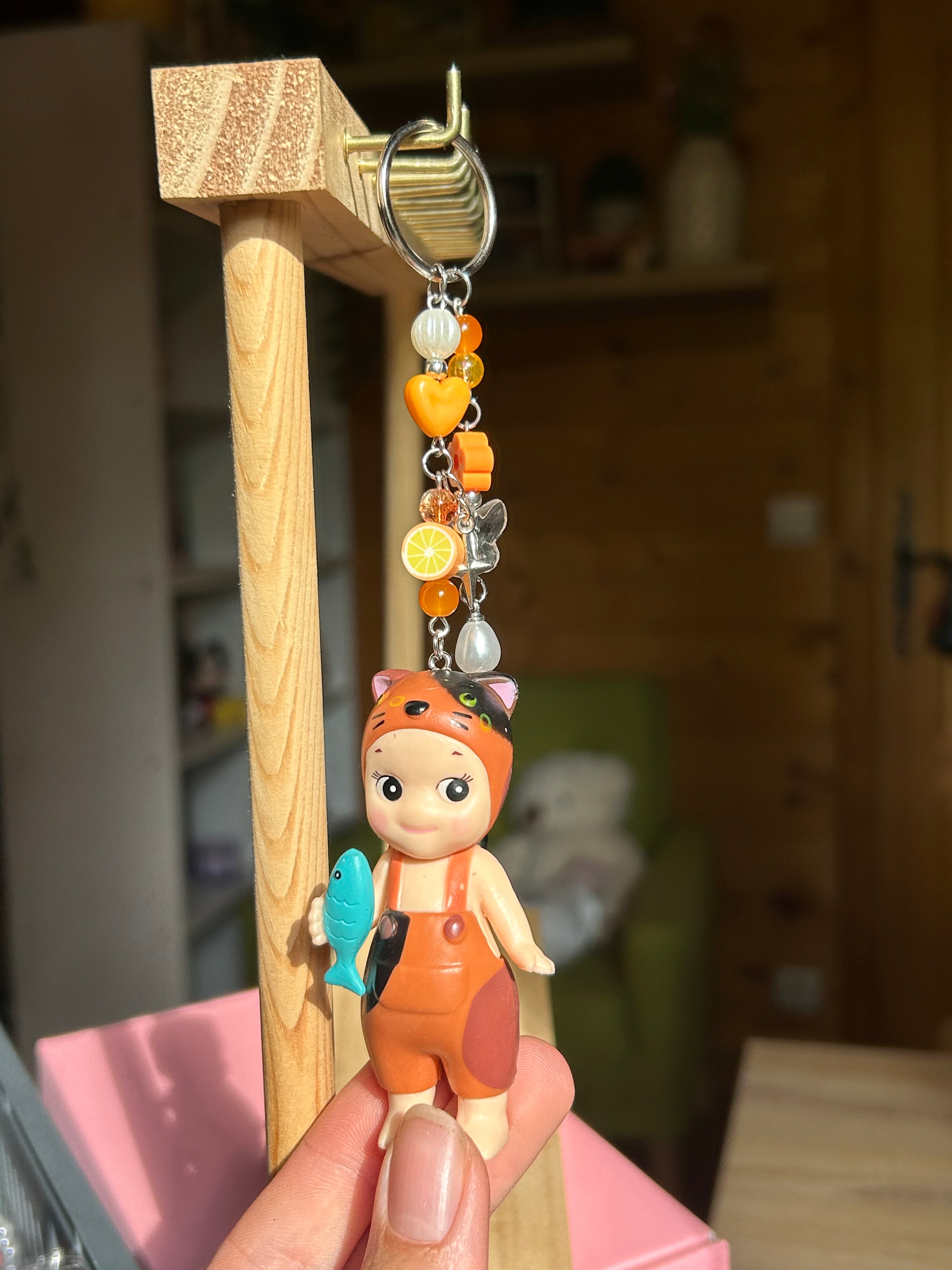 Bébé ange porte-clés