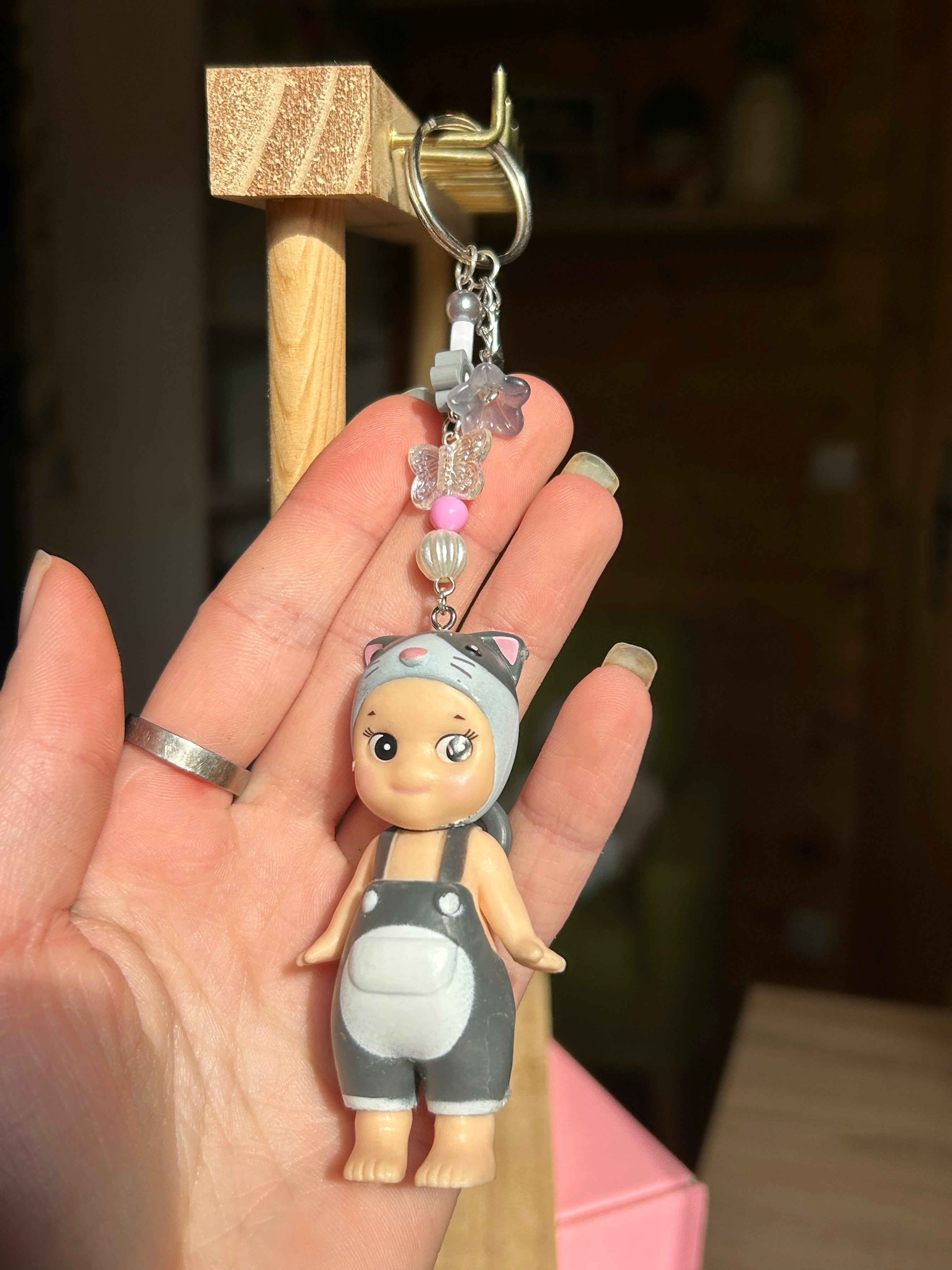 Bébé ange porte-clés