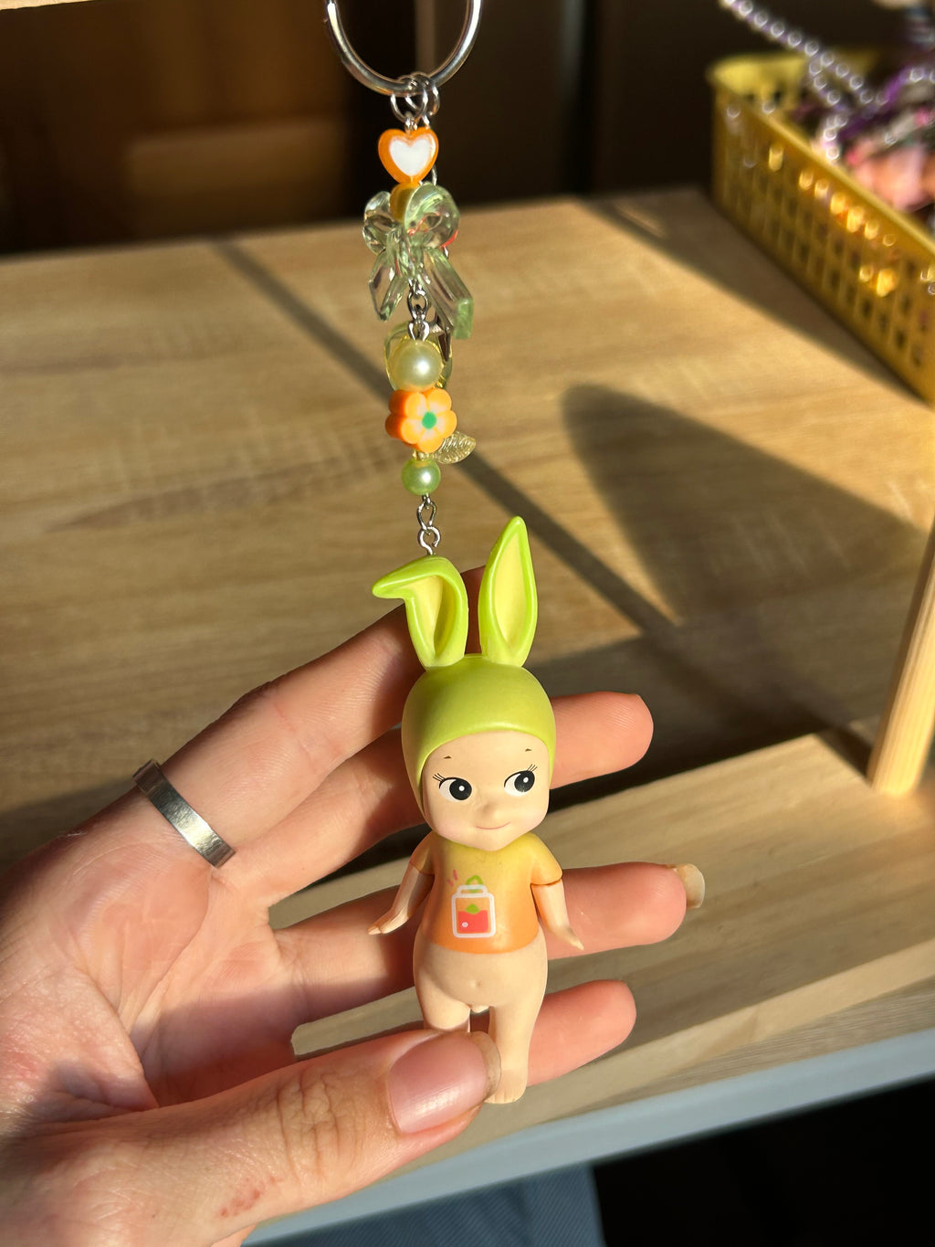 Bébé ange porte-clés