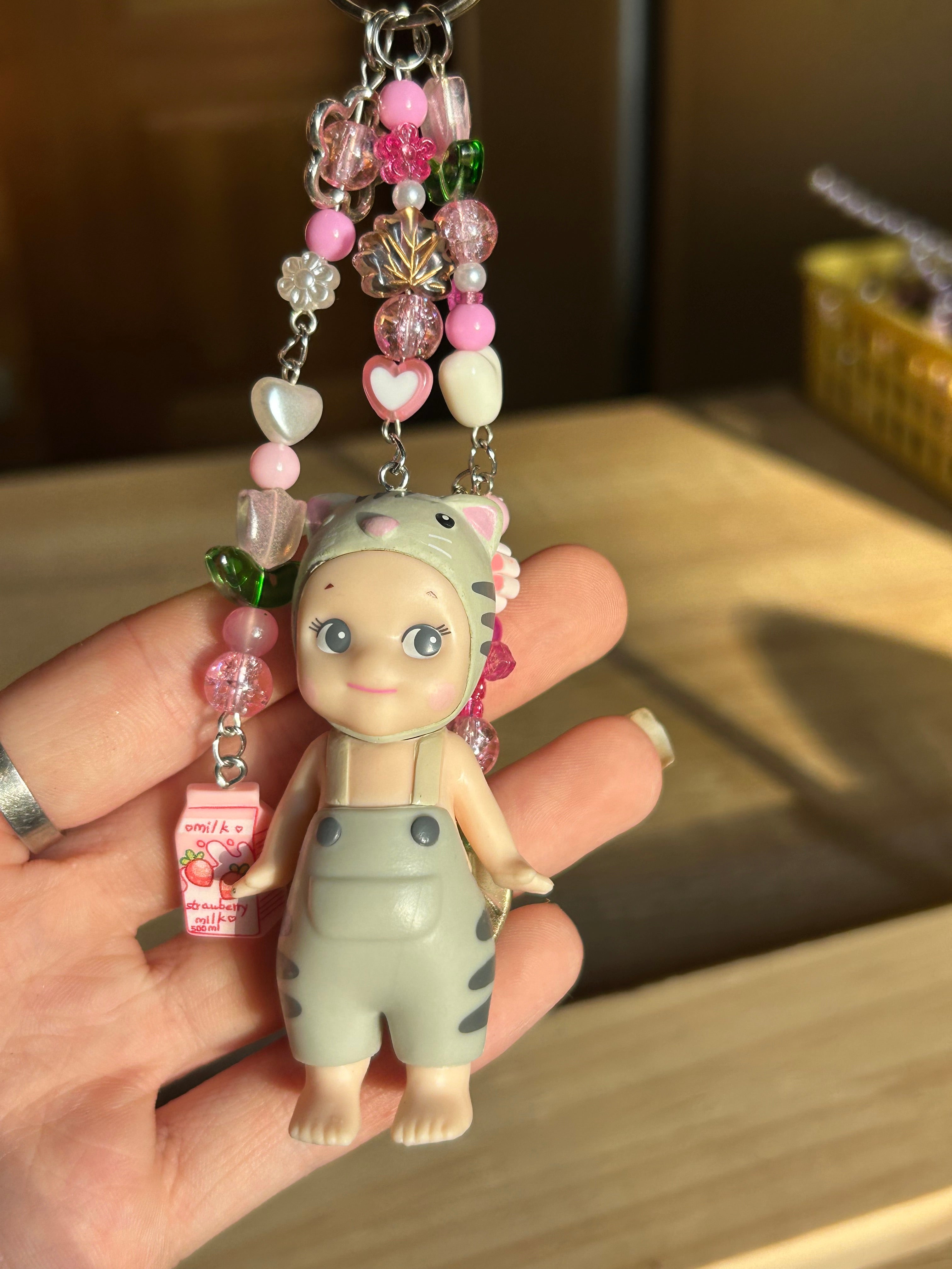 Bébé ange porte-clés