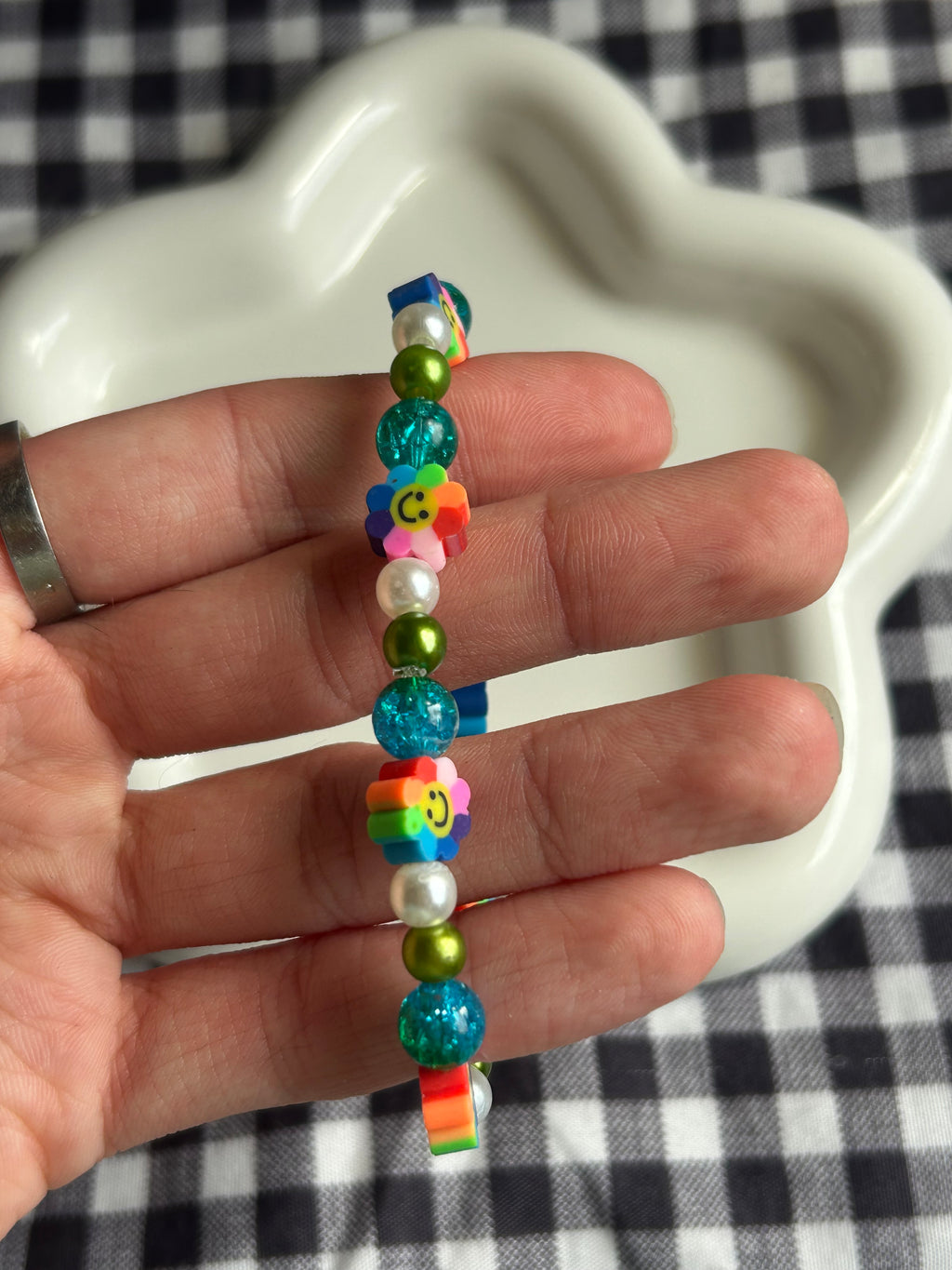 Bracelet fantaisie en perles