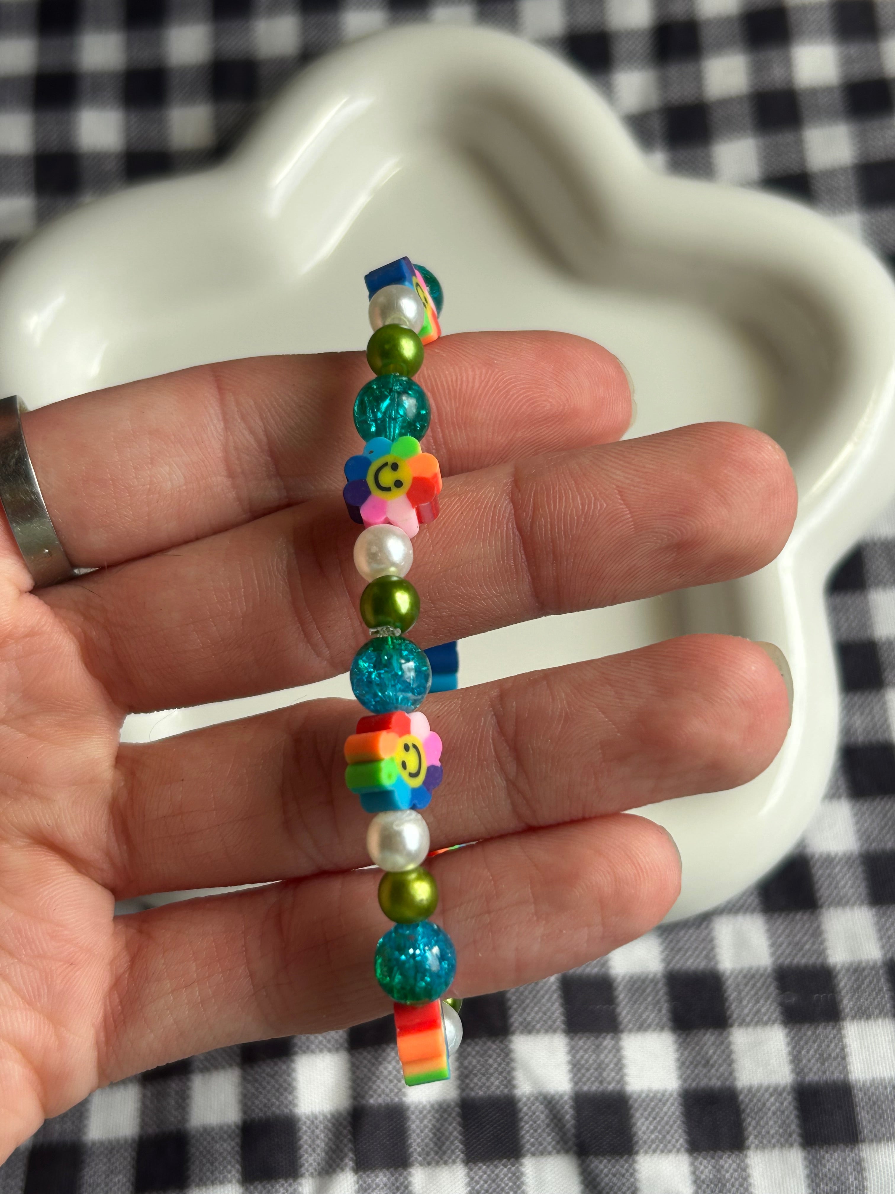 Bracelet fantaisie en perles