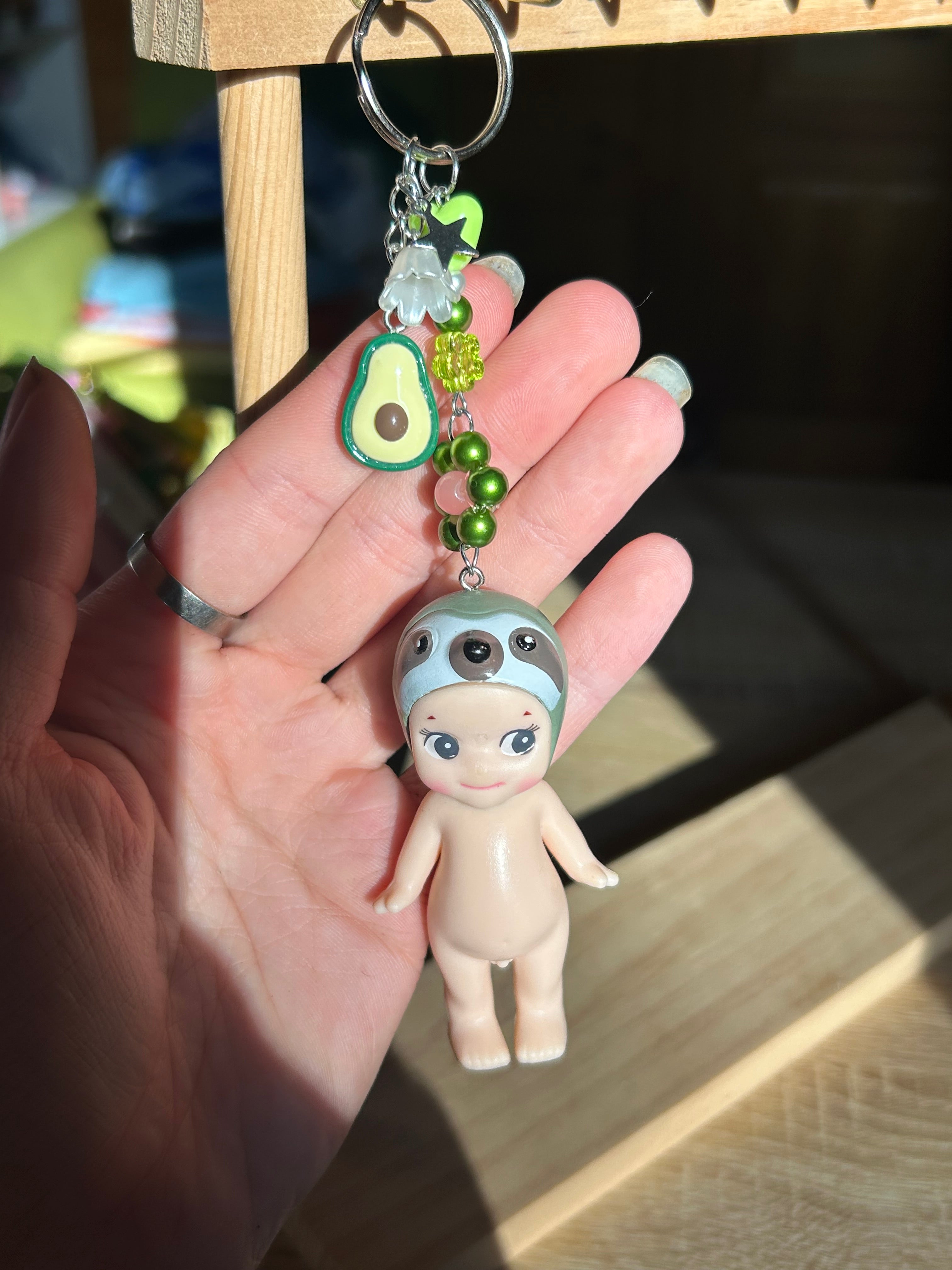Bébé ange porte-clés