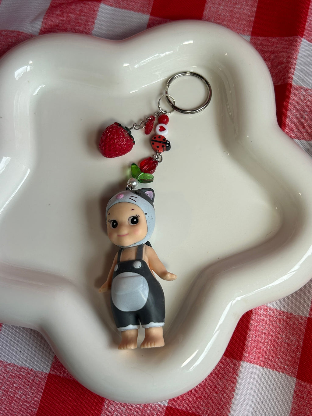 Bébé ange porte-clés