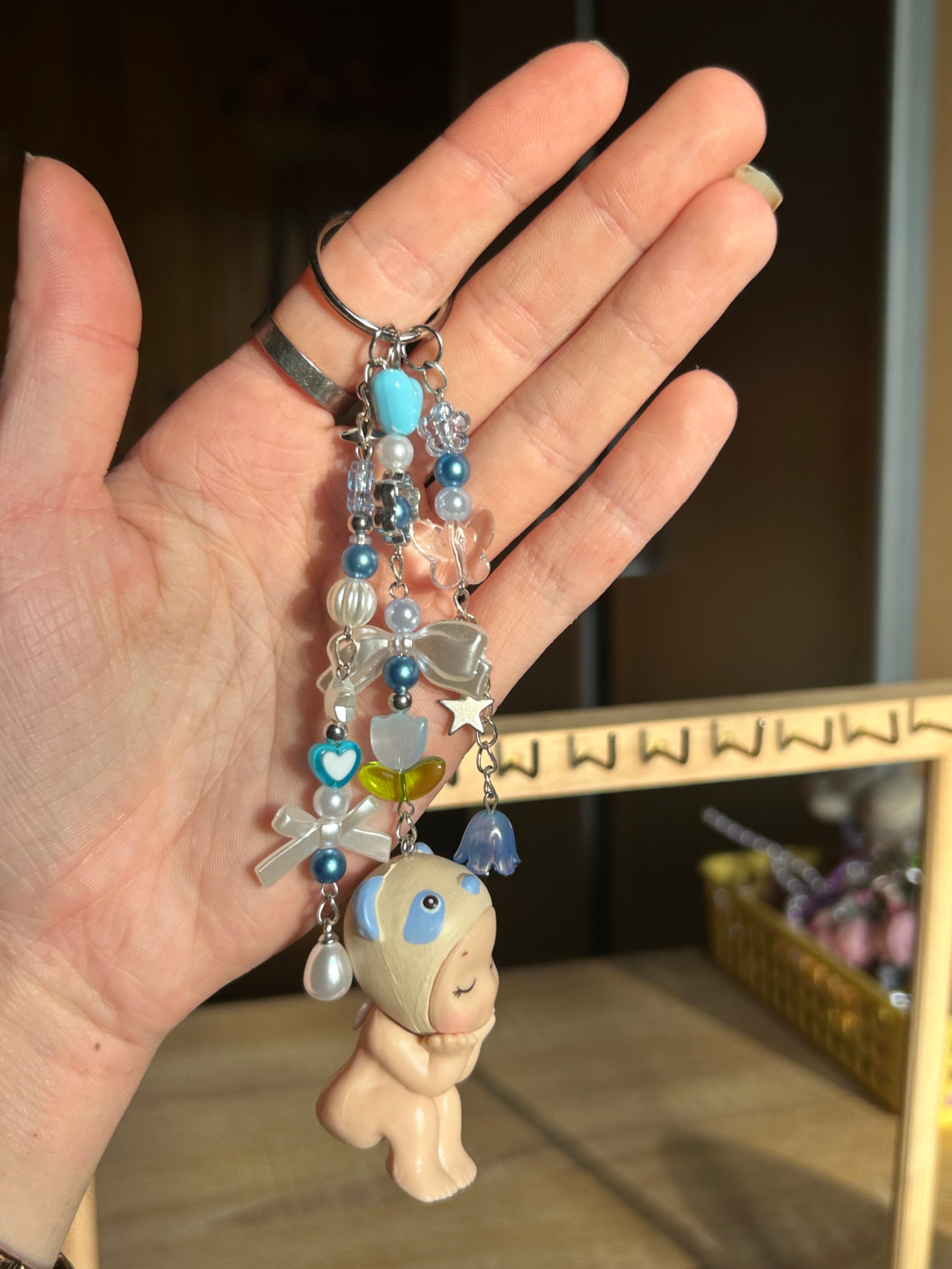 Bébé ange porte-clés