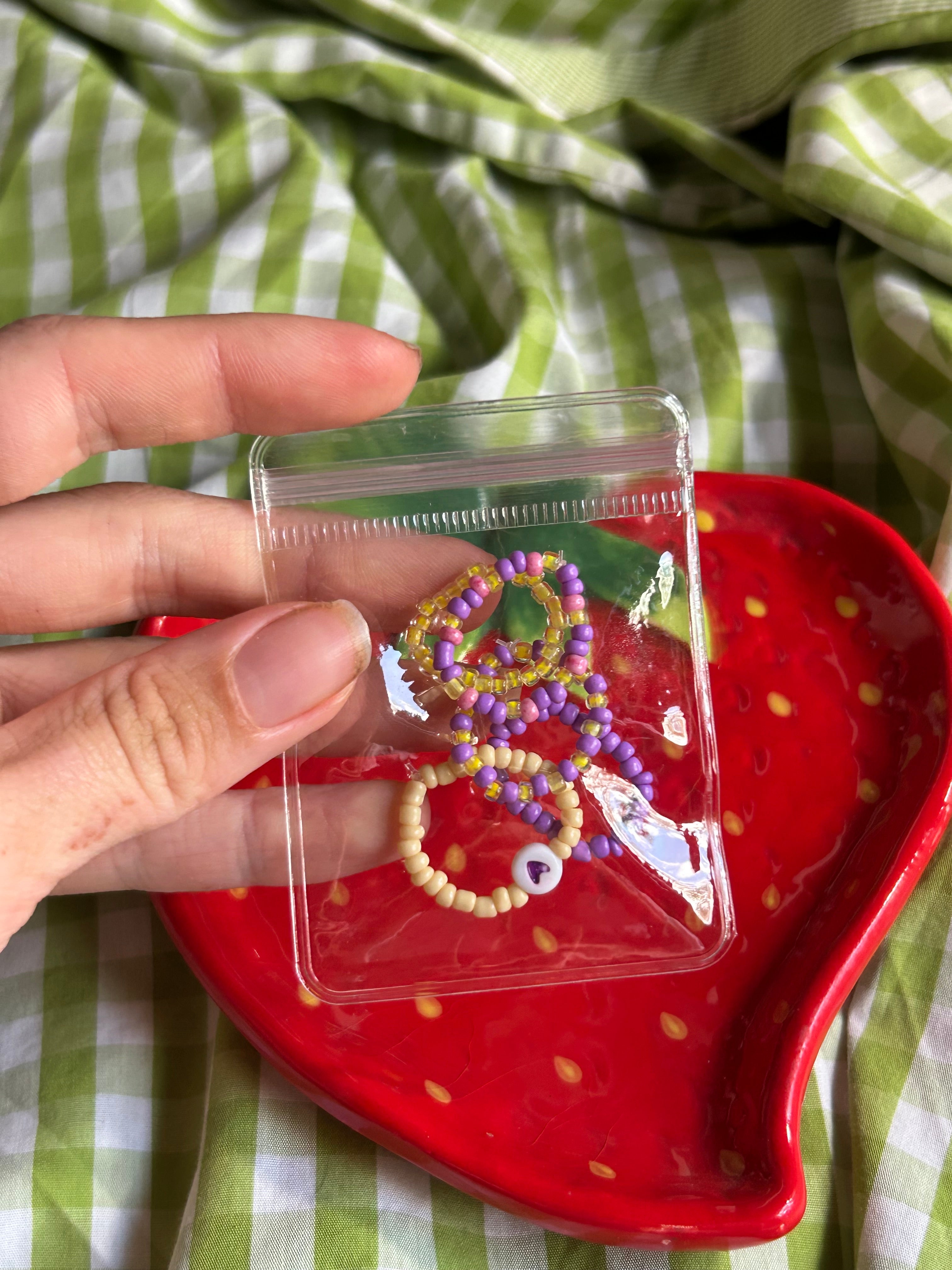 Bagues en perles
