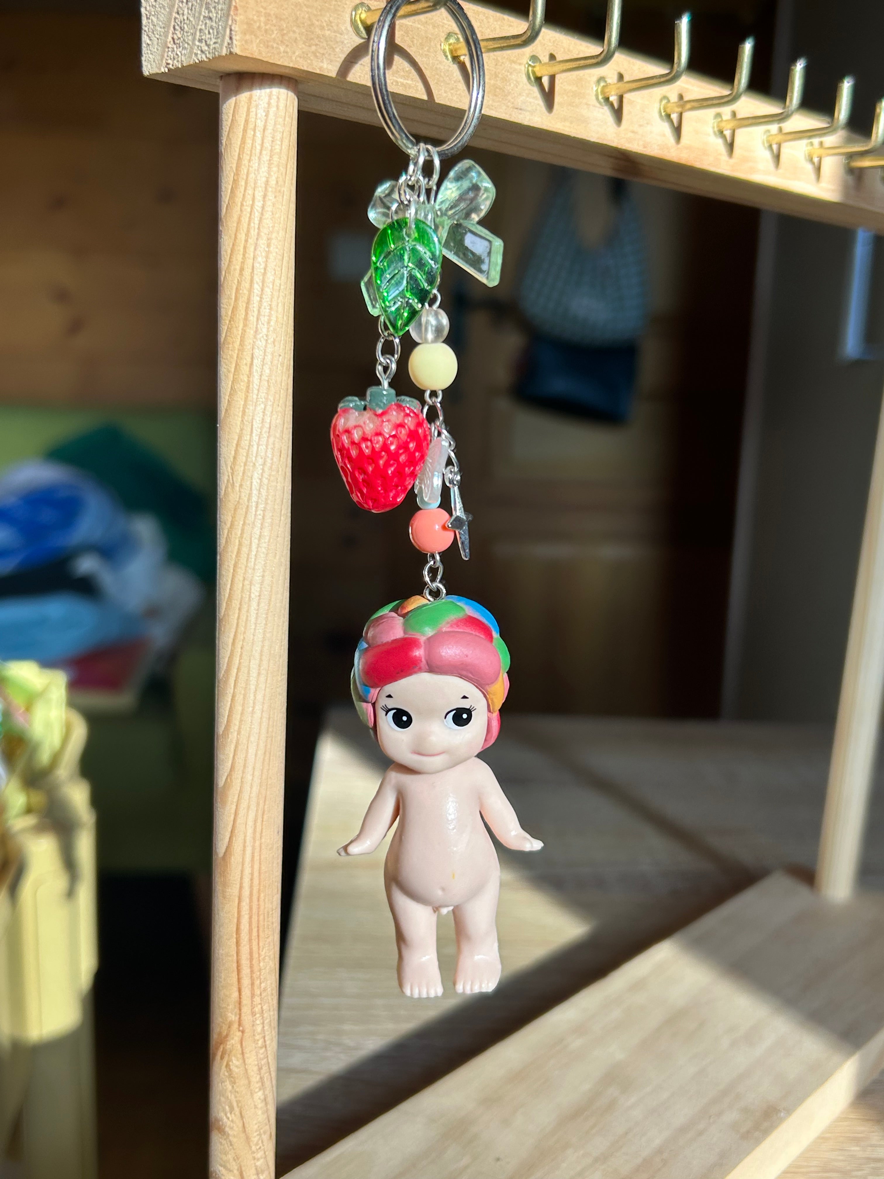 Bébé ange porte-clés