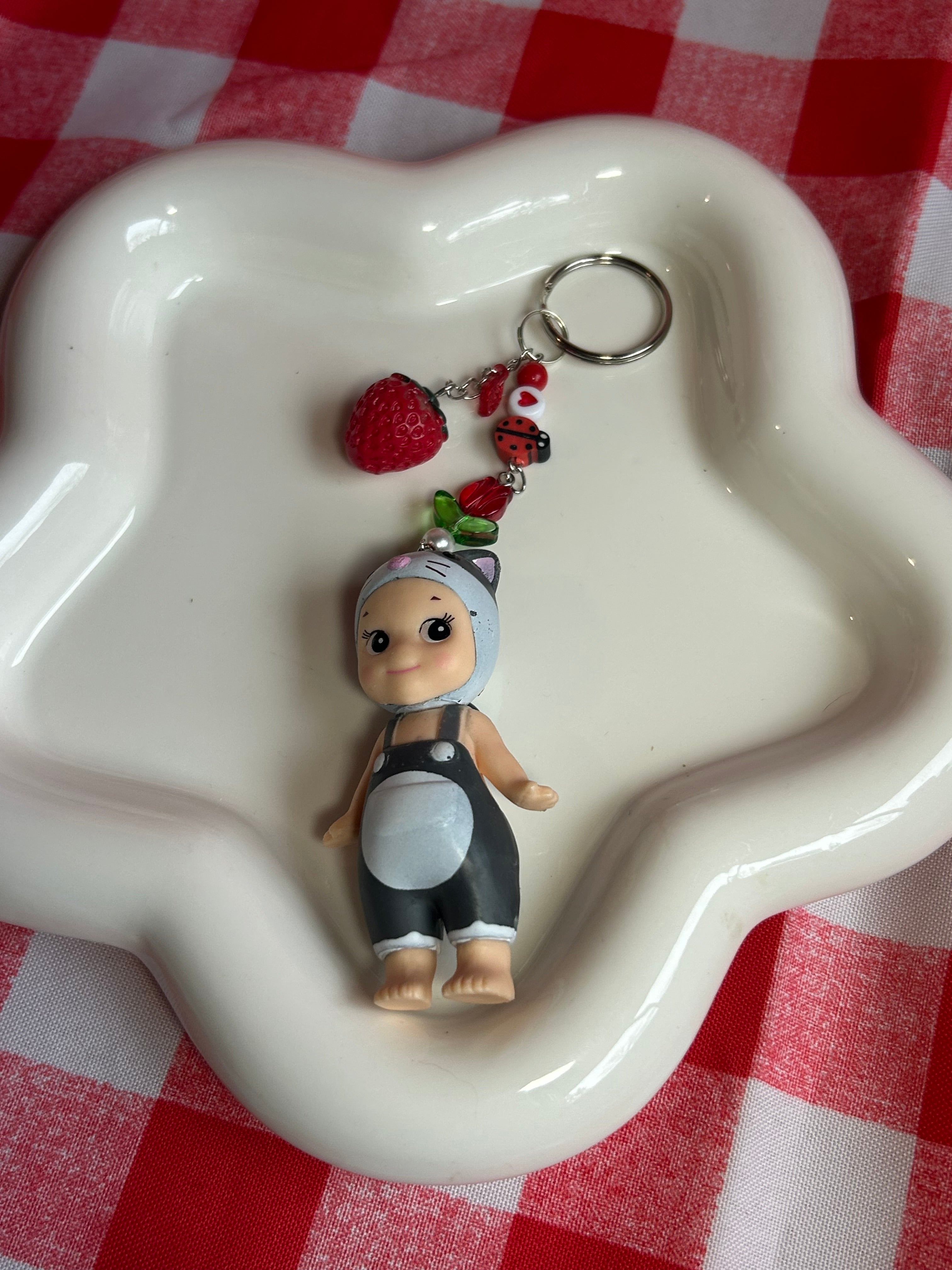 Bébé ange porte-clés