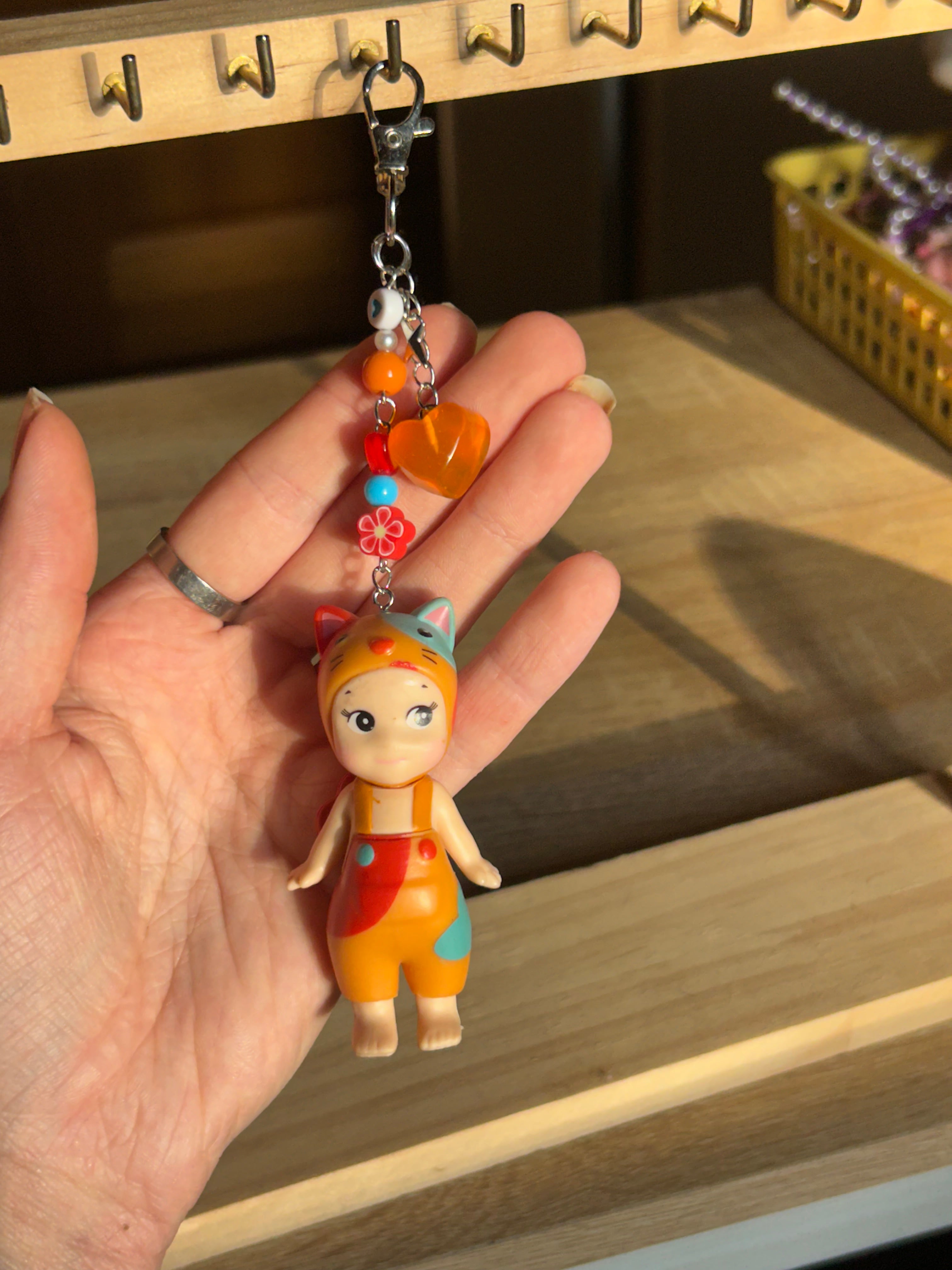 Bébé ange porte-clés