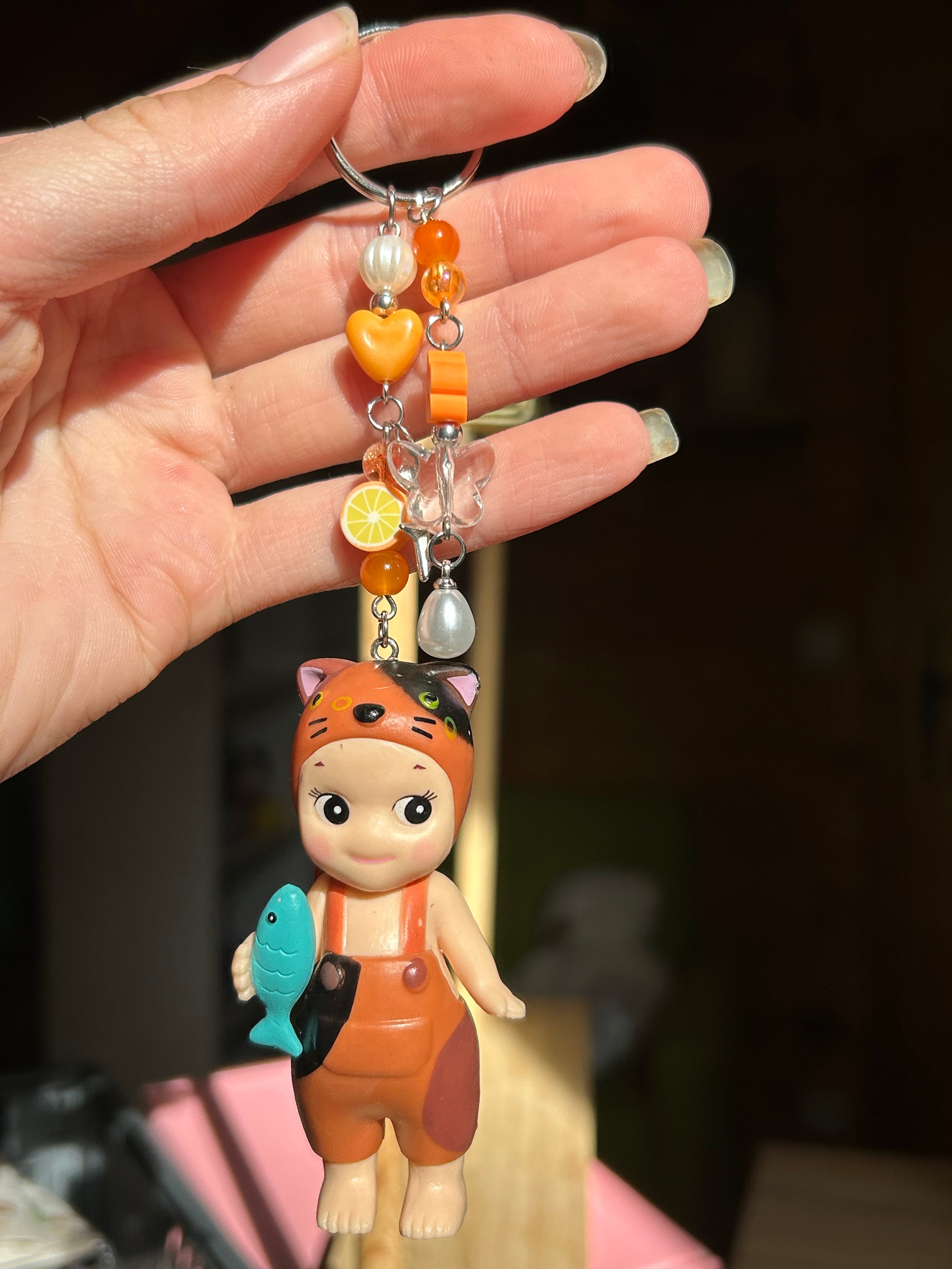 Bébé ange porte-clés