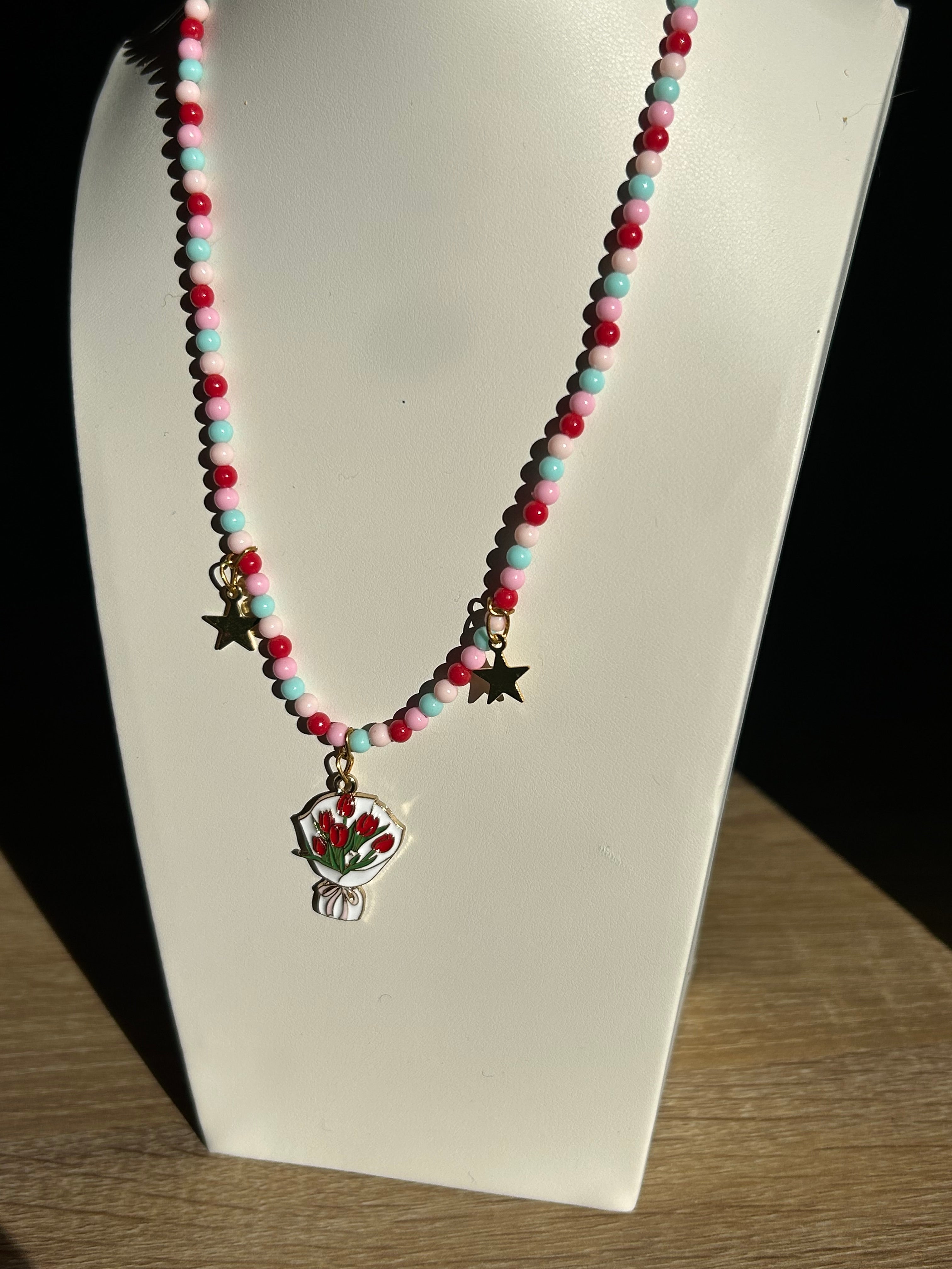 Collier en perles