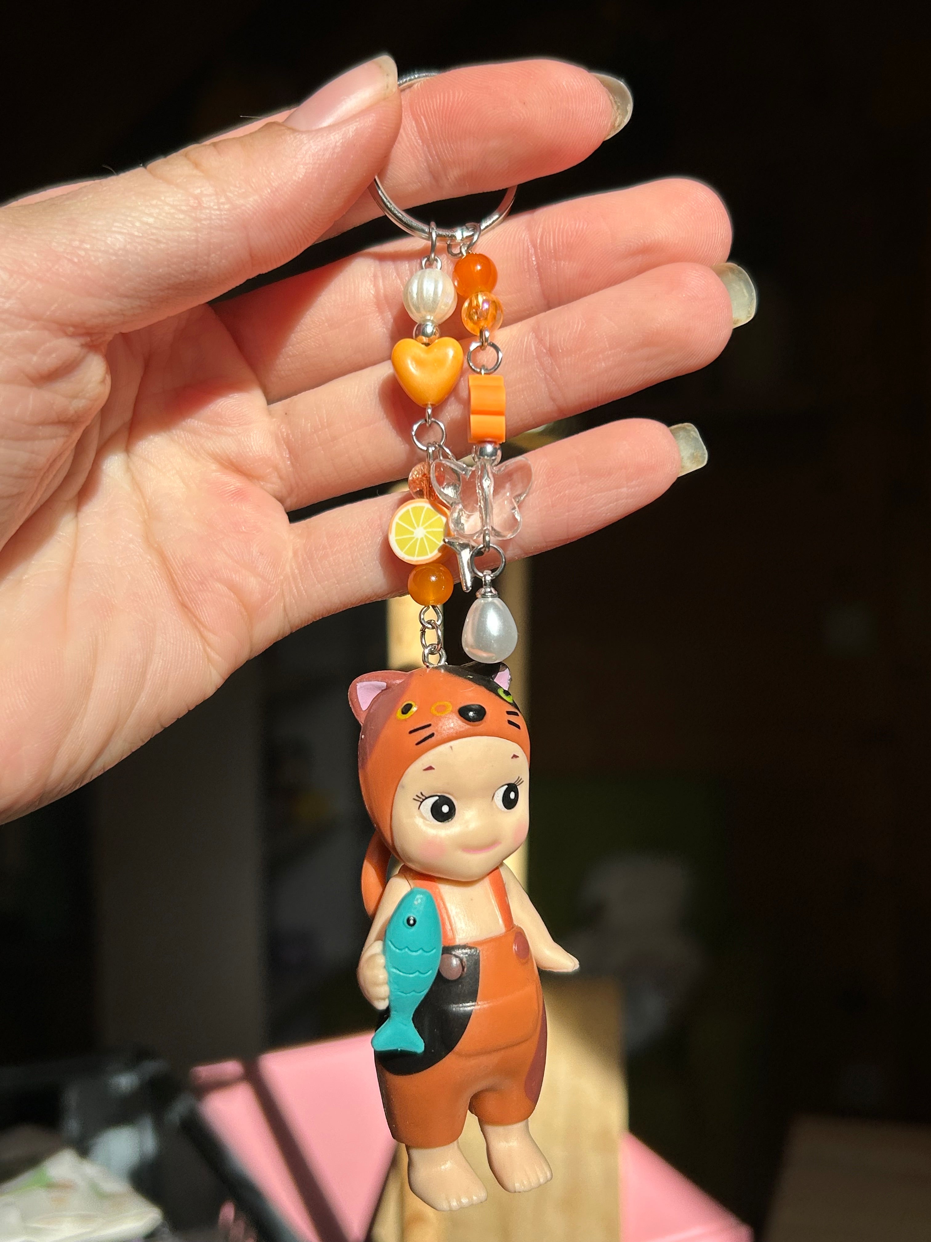 Bébé ange porte-clés