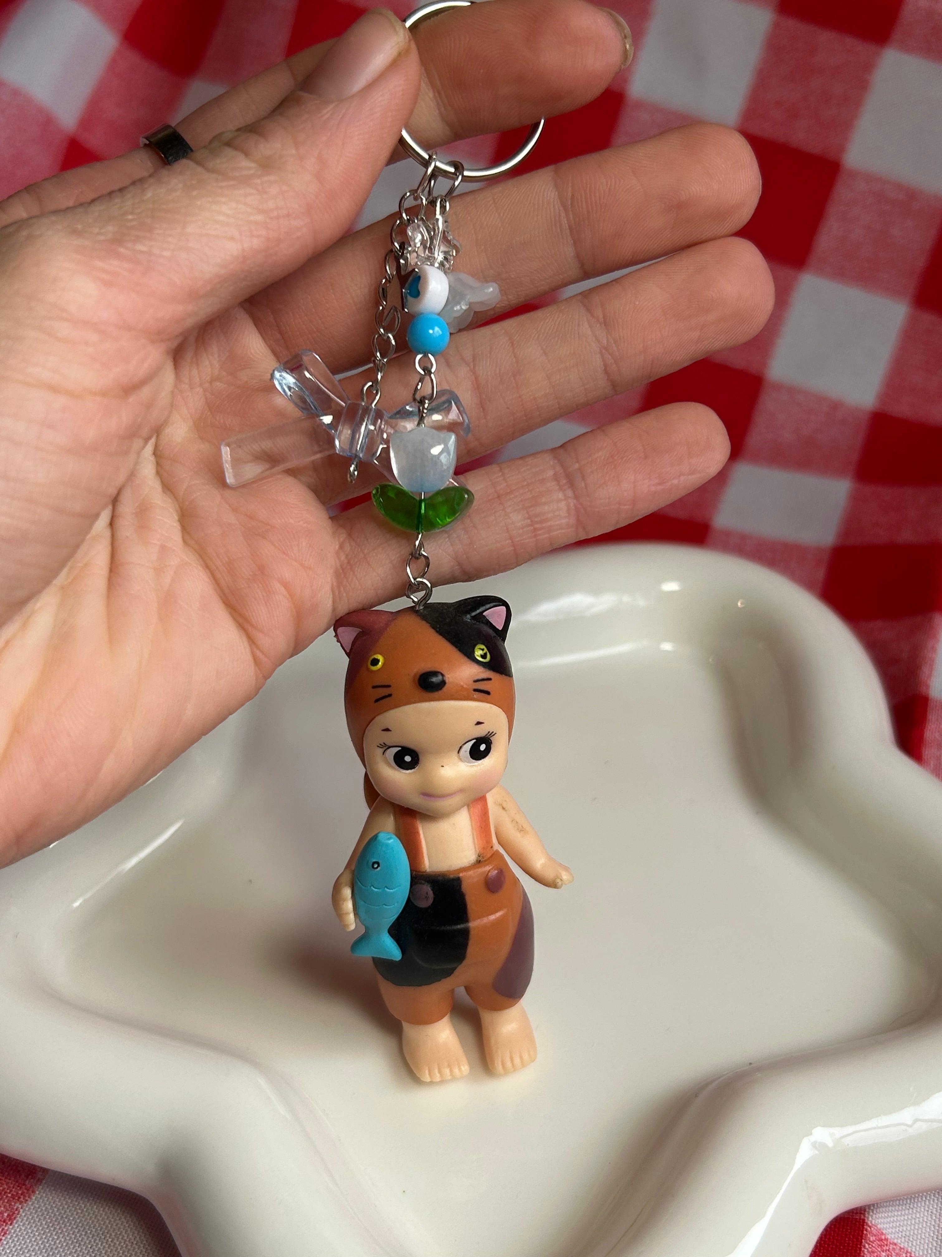 Bébé ange porte-clés