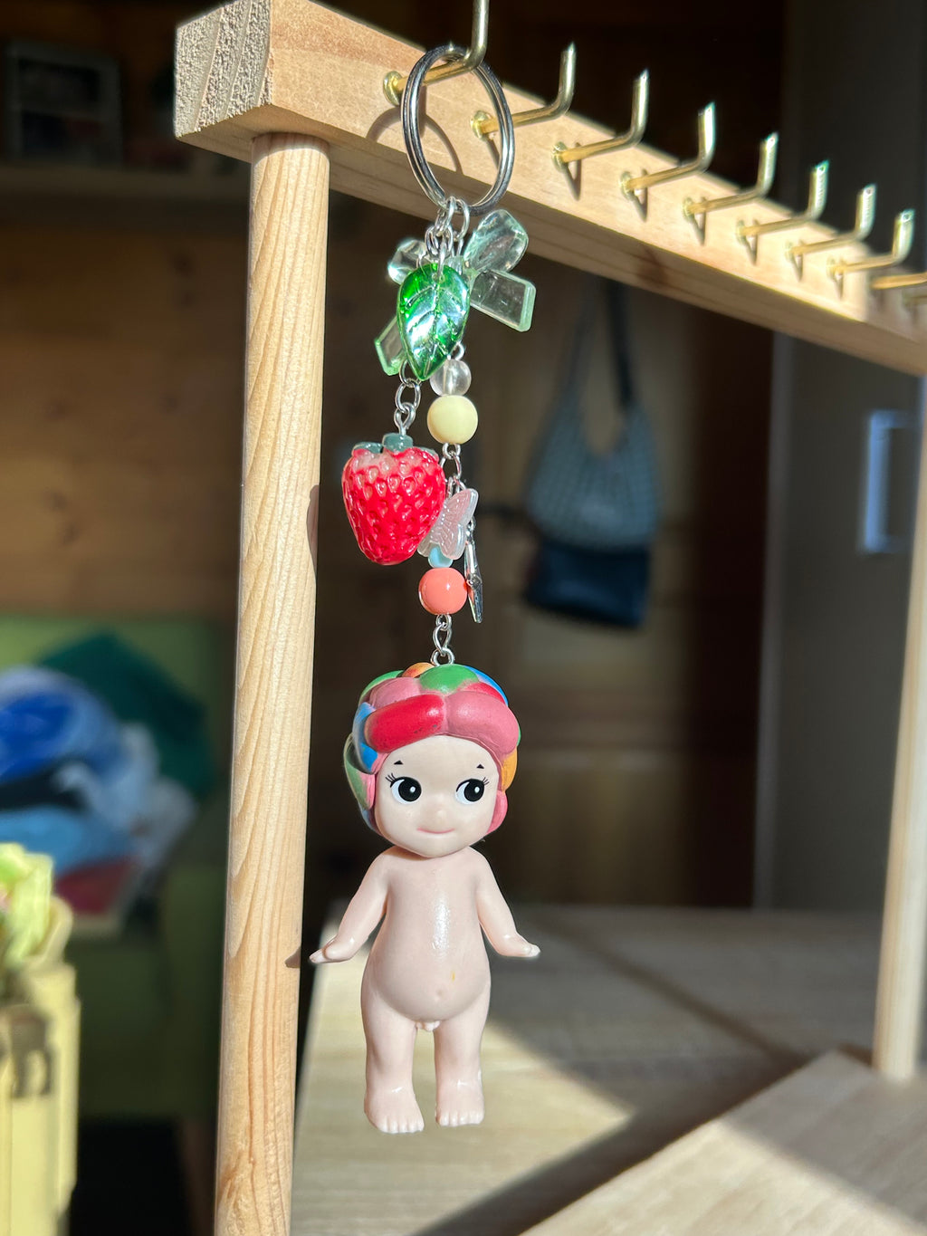 Bébé ange porte-clés