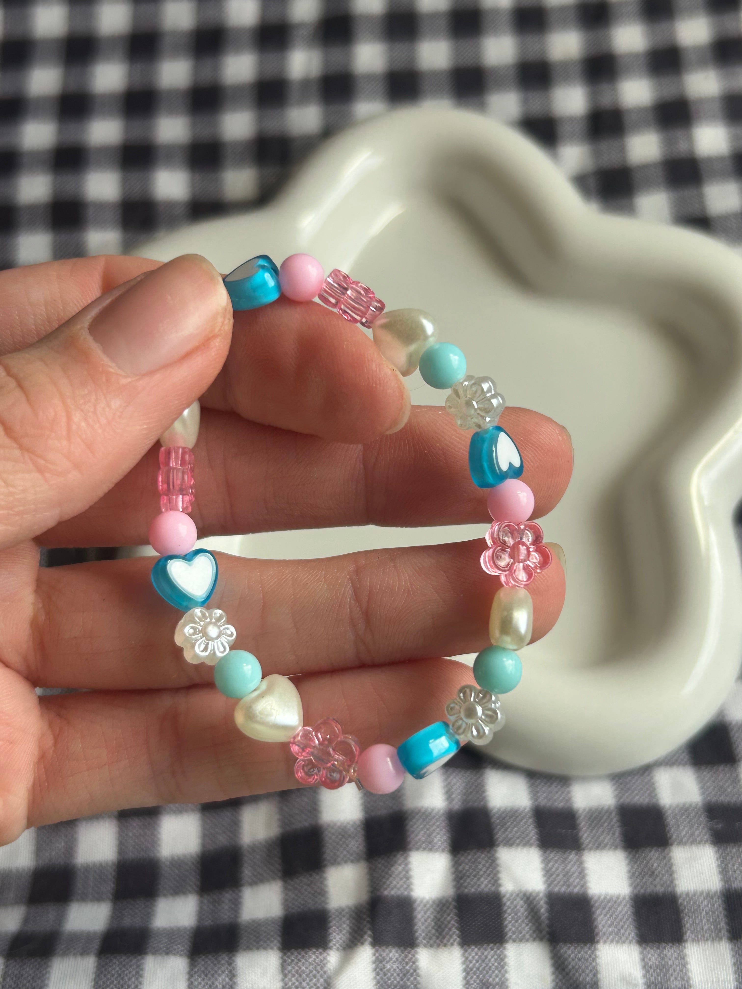Bracelet fantaisie en perles