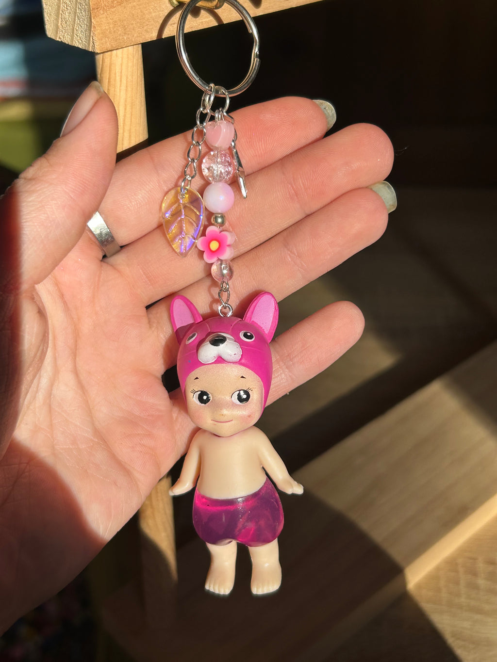 Bébé ange porte-clés