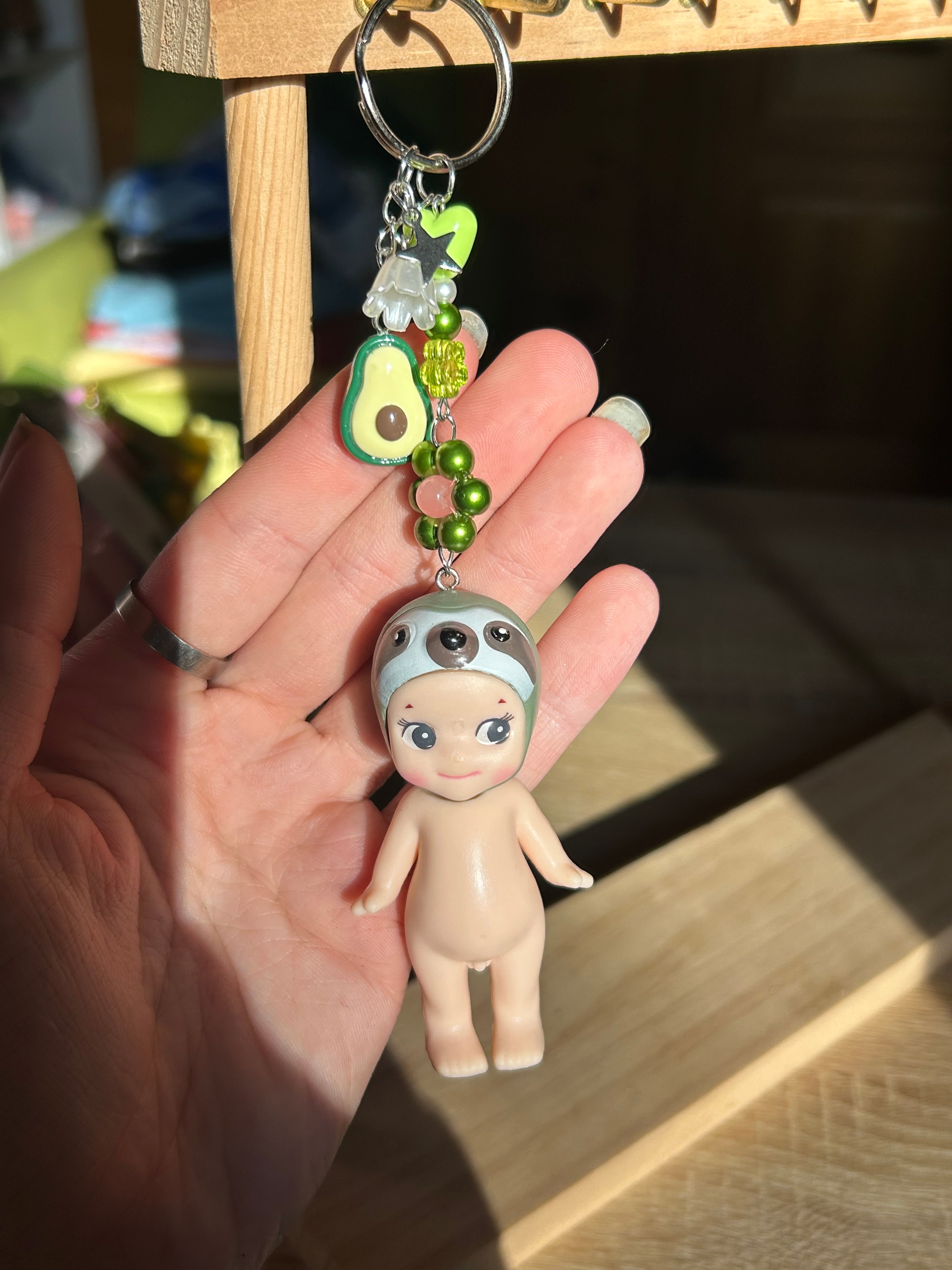 Bébé ange porte-clés