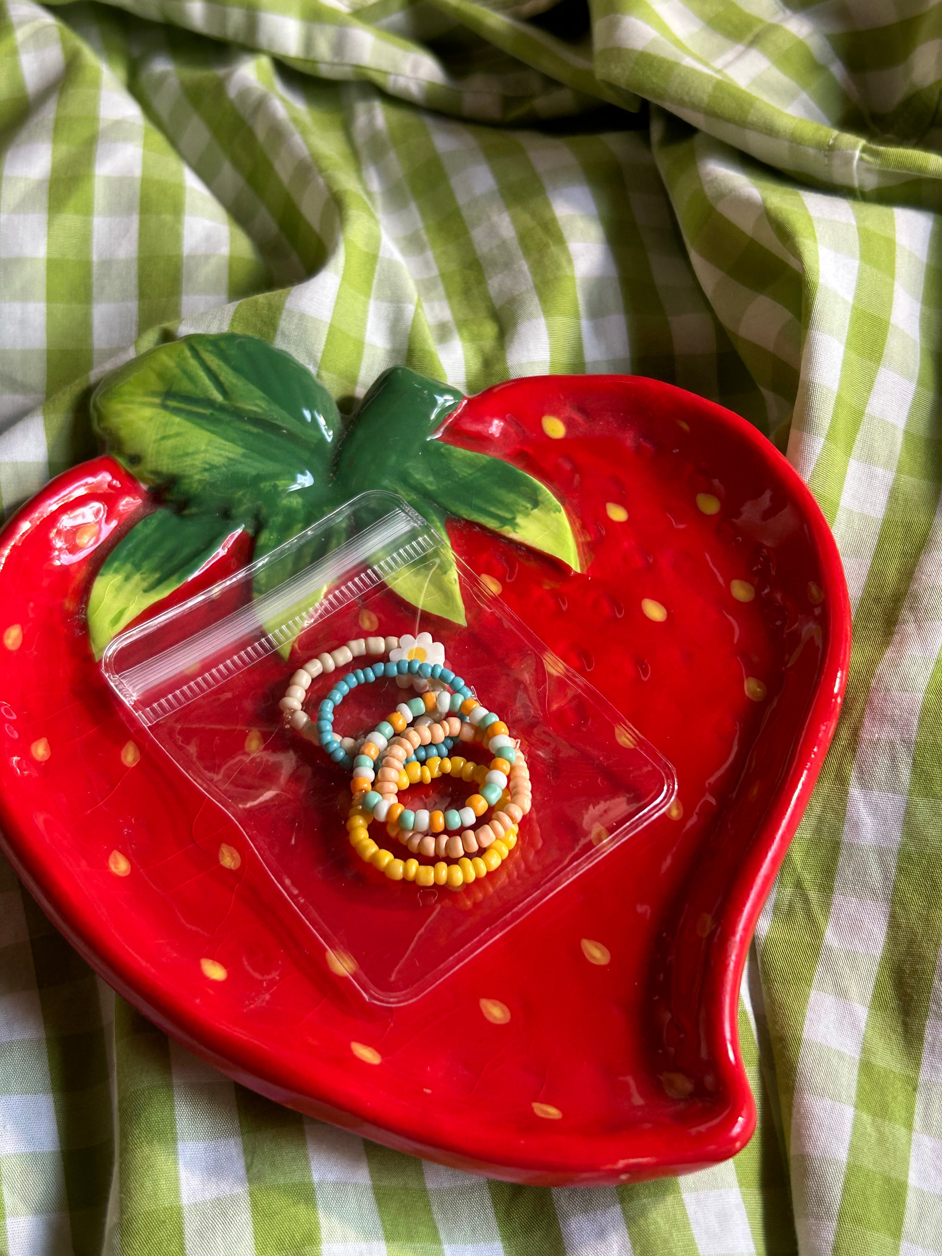 Bagues en perles