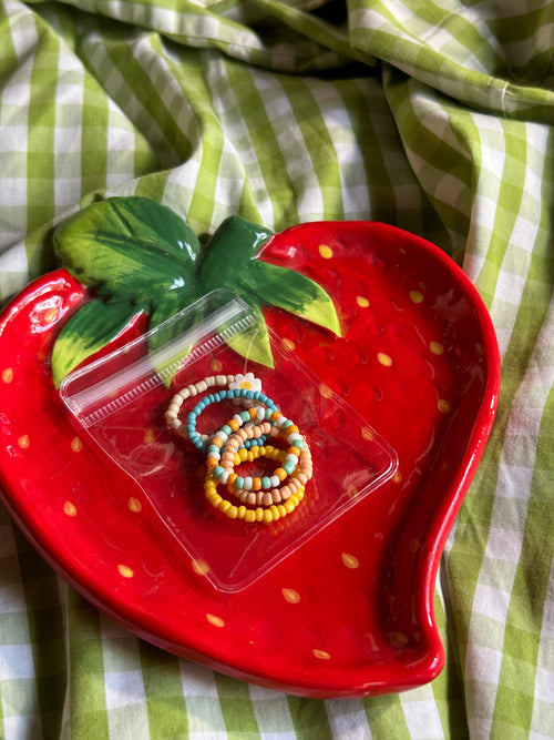 Bagues en perles