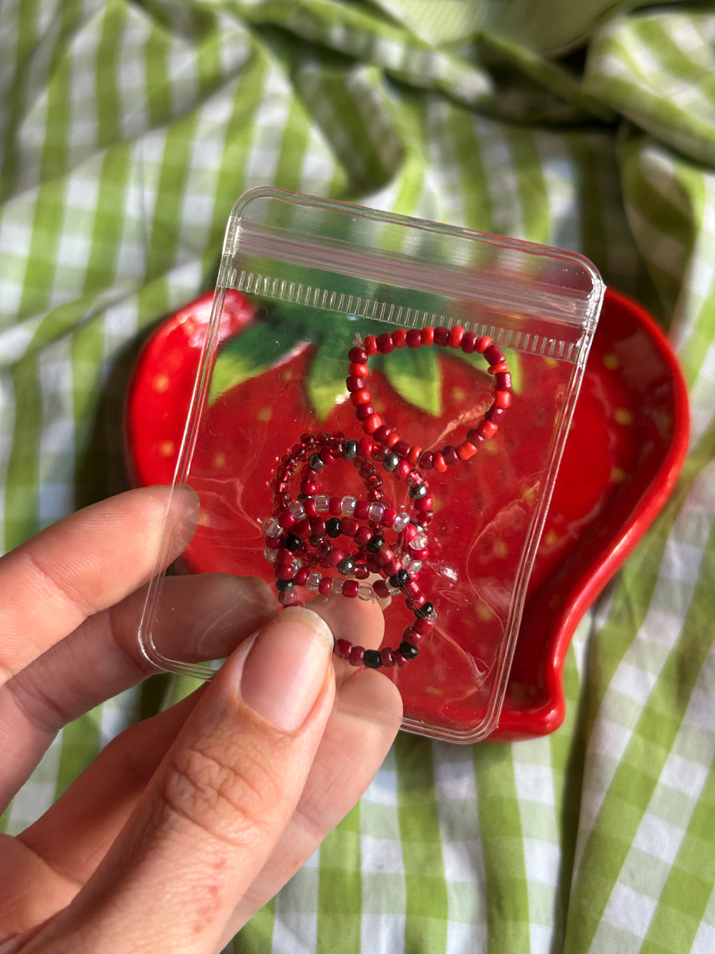 Bagues en perles
