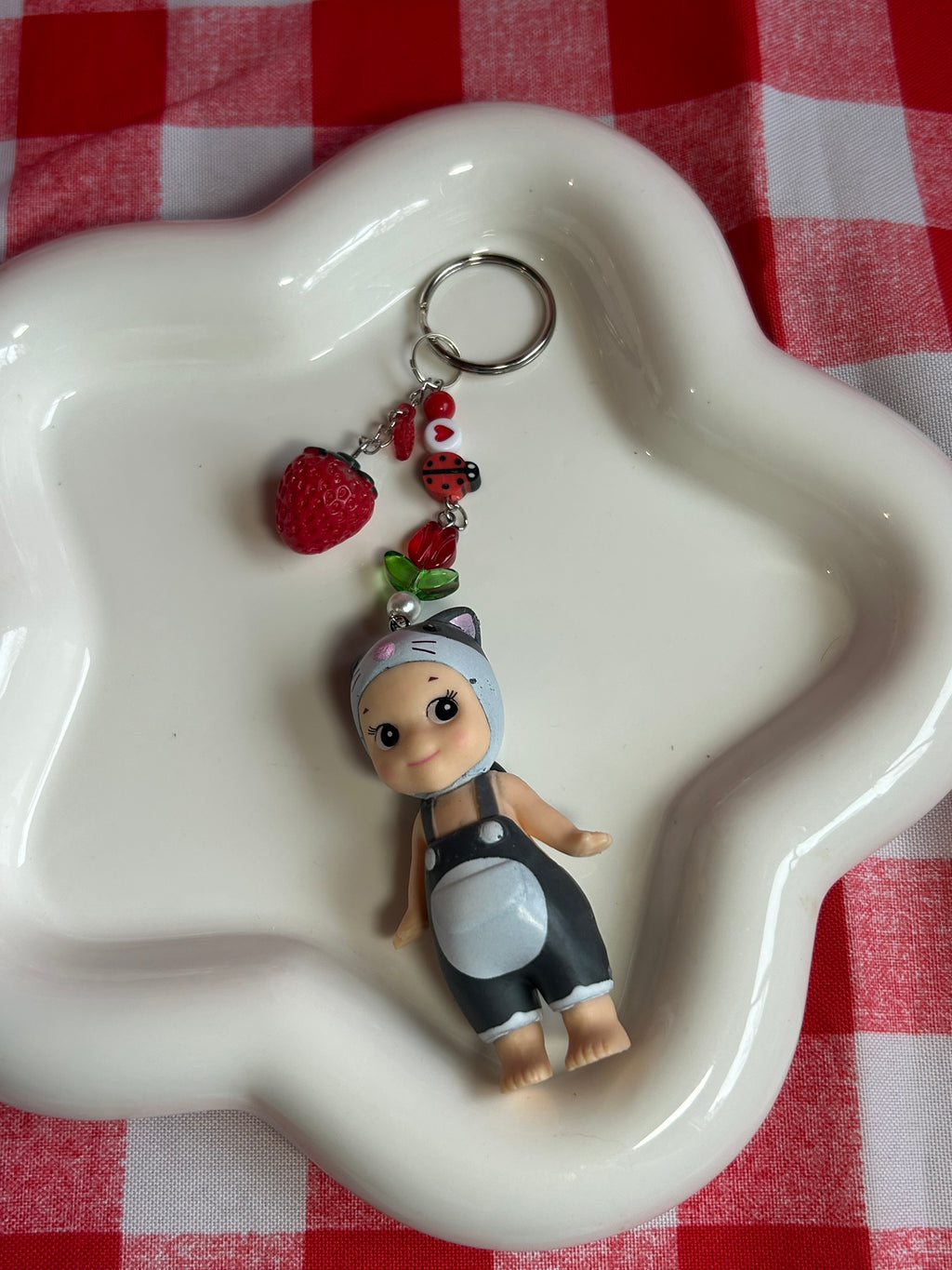 Bébé ange porte-clés