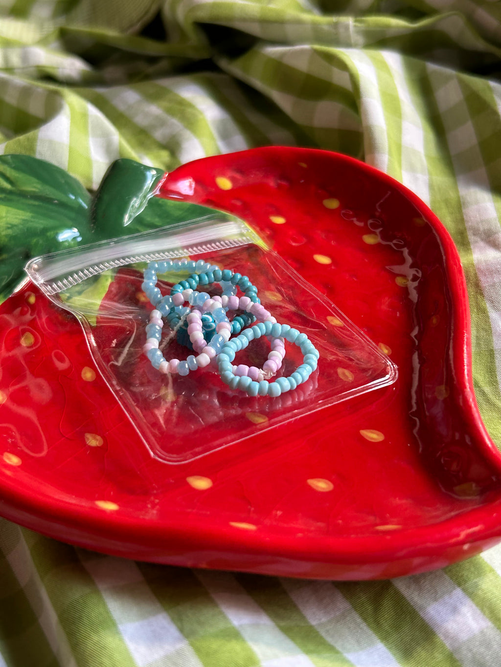 Bagues en perles