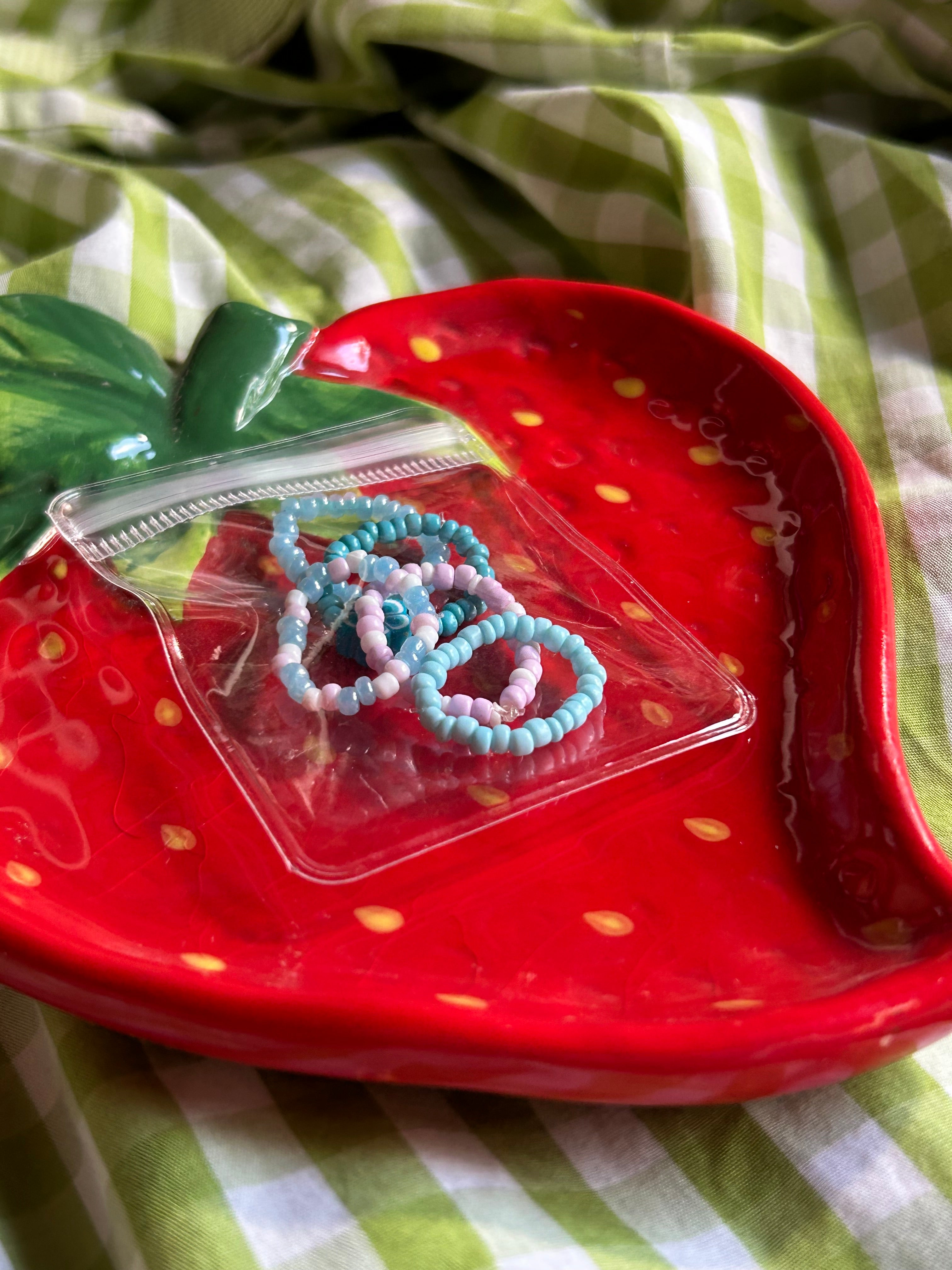 Bagues en perles