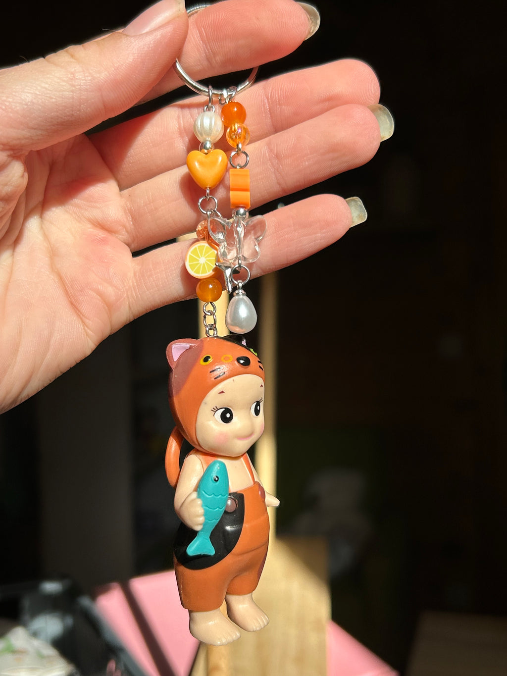 Bébé ange porte-clés