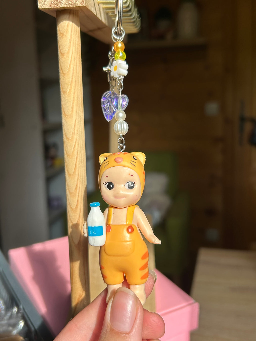 Bébé ange porte-clés