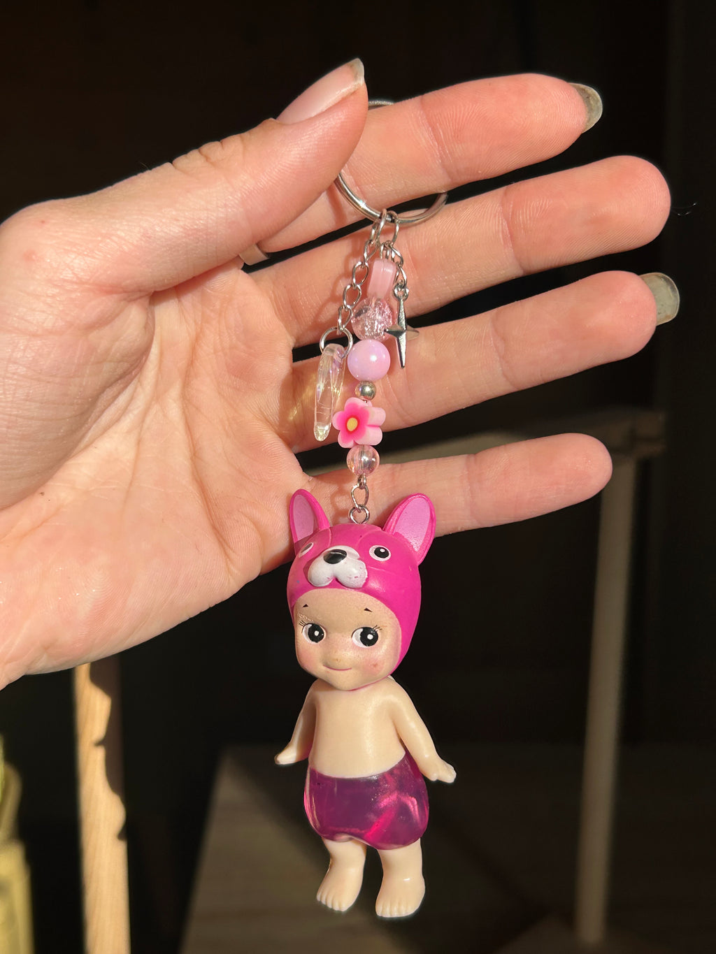 Bébé ange porte-clés