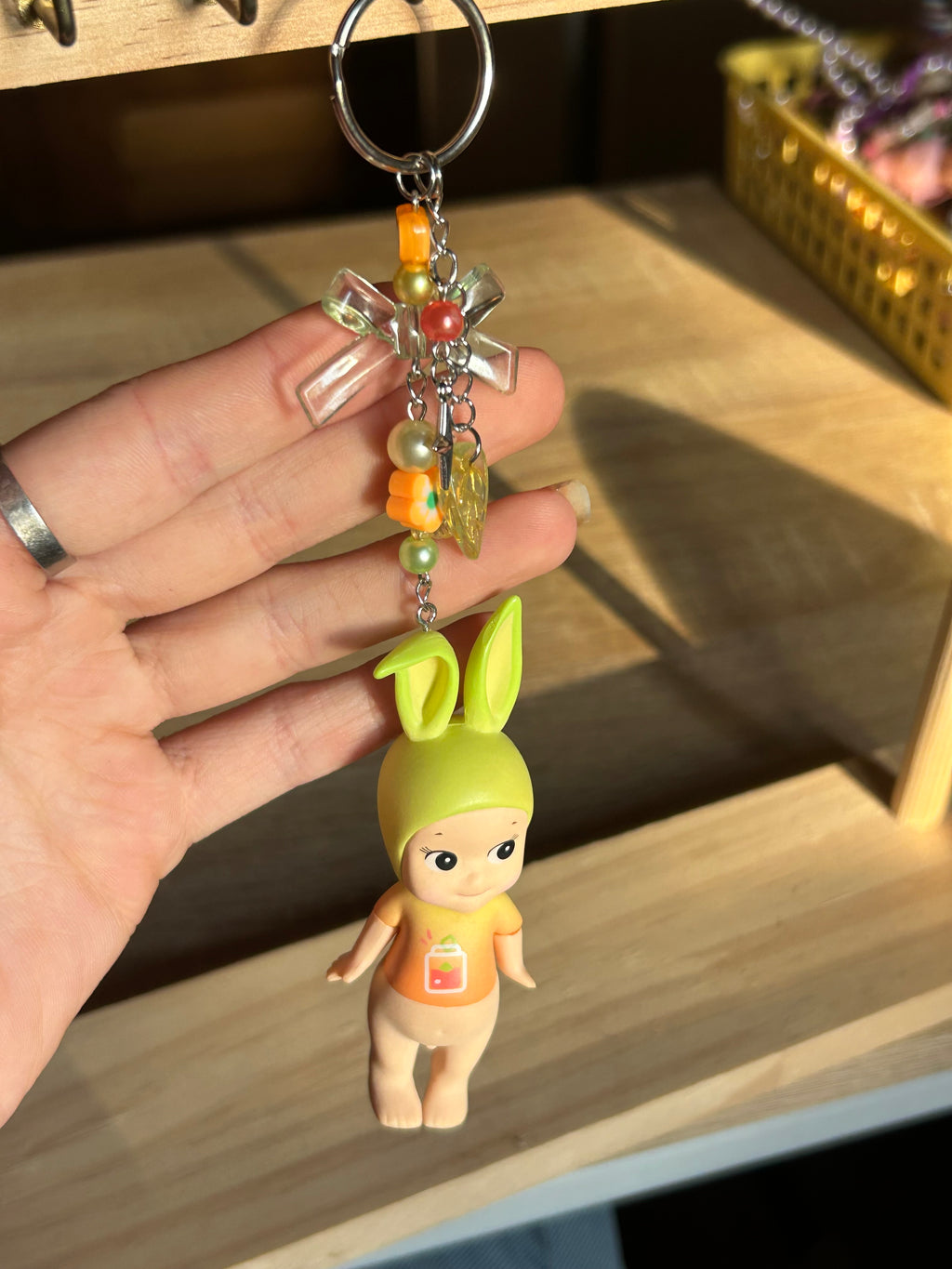 Bébé ange porte-clés