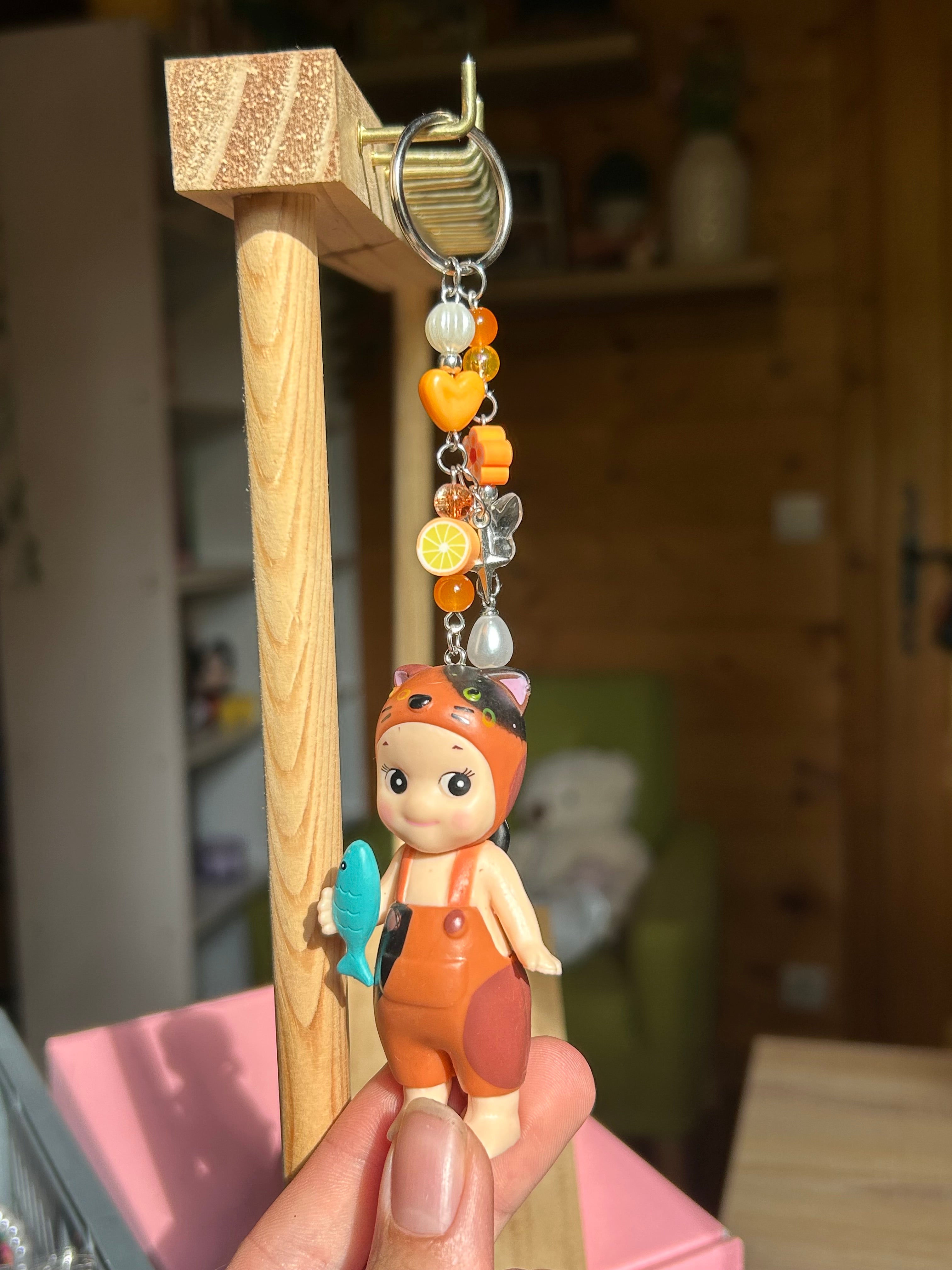 Bébé ange porte-clés