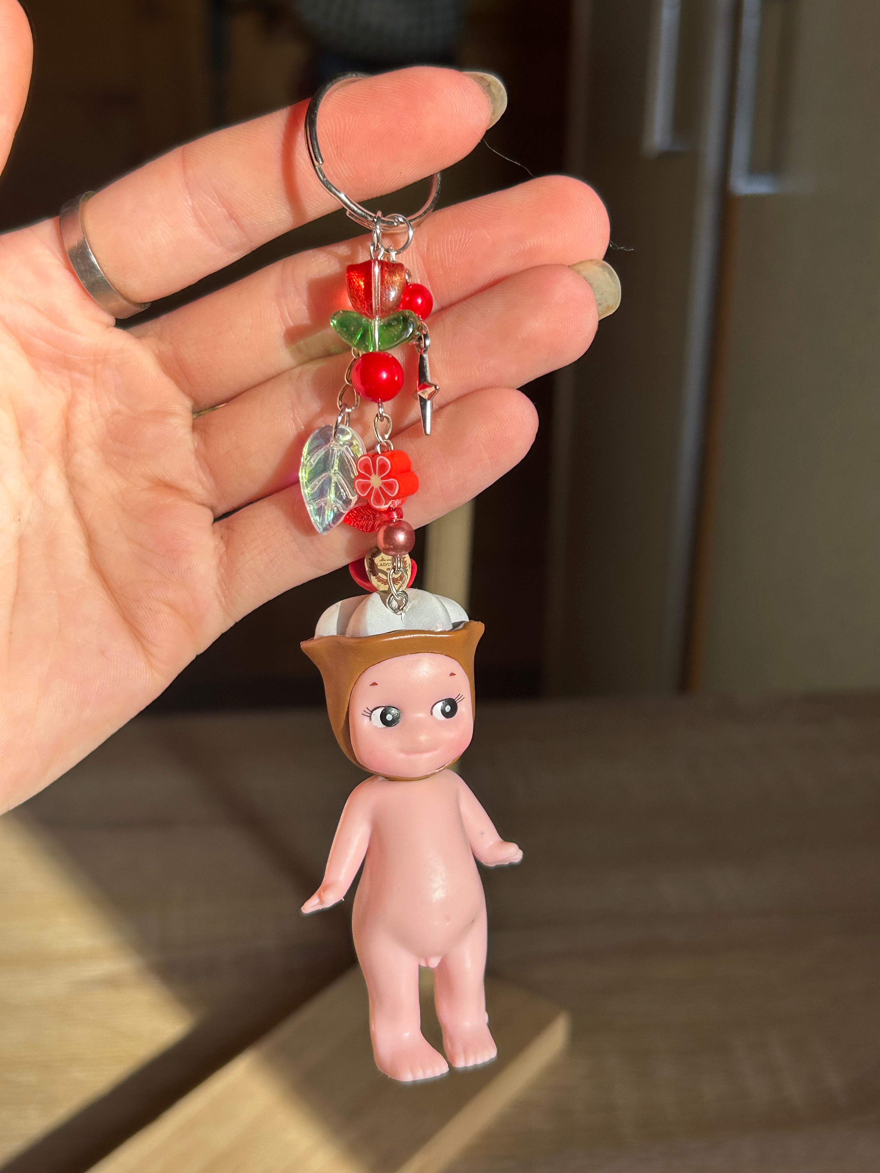 Bébé ange porte-clés
