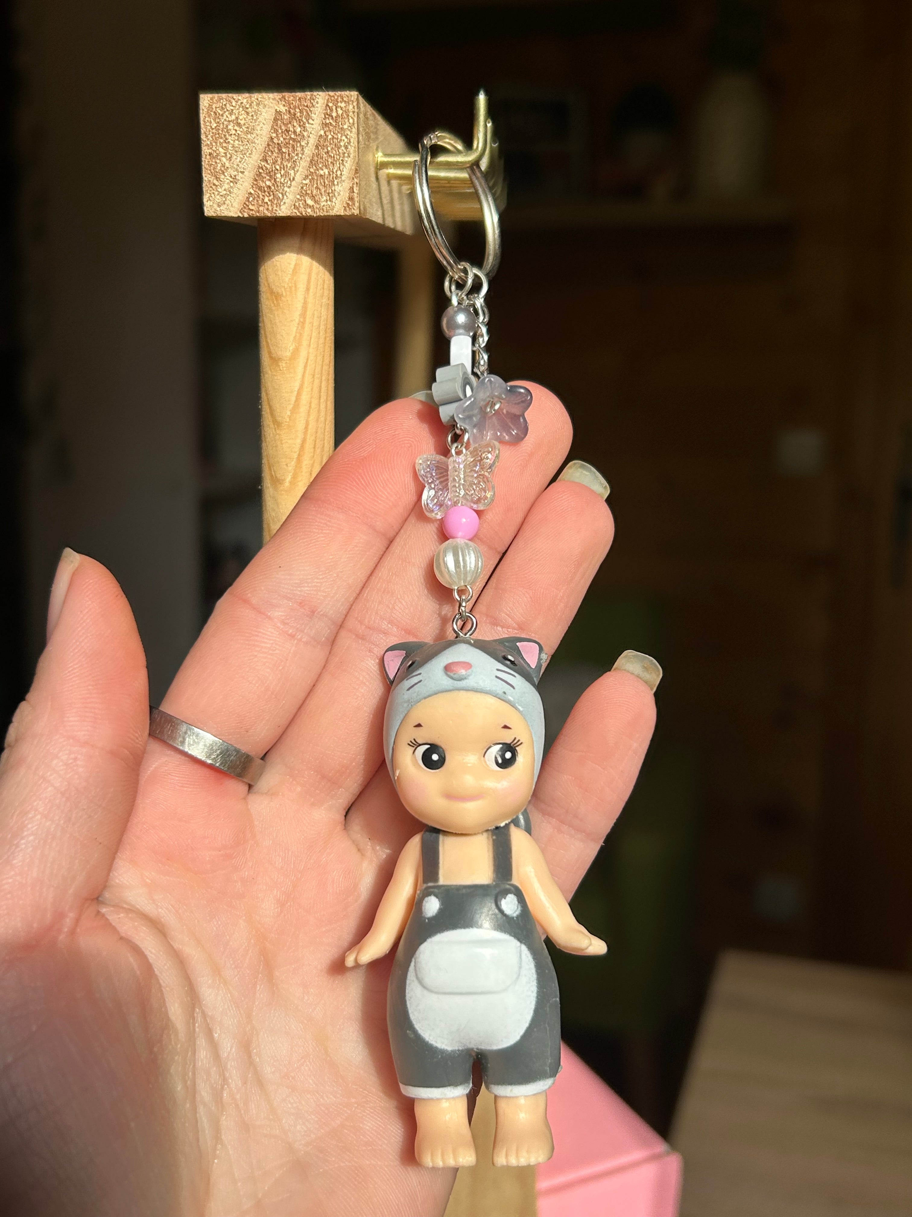 Bébé ange porte-clés