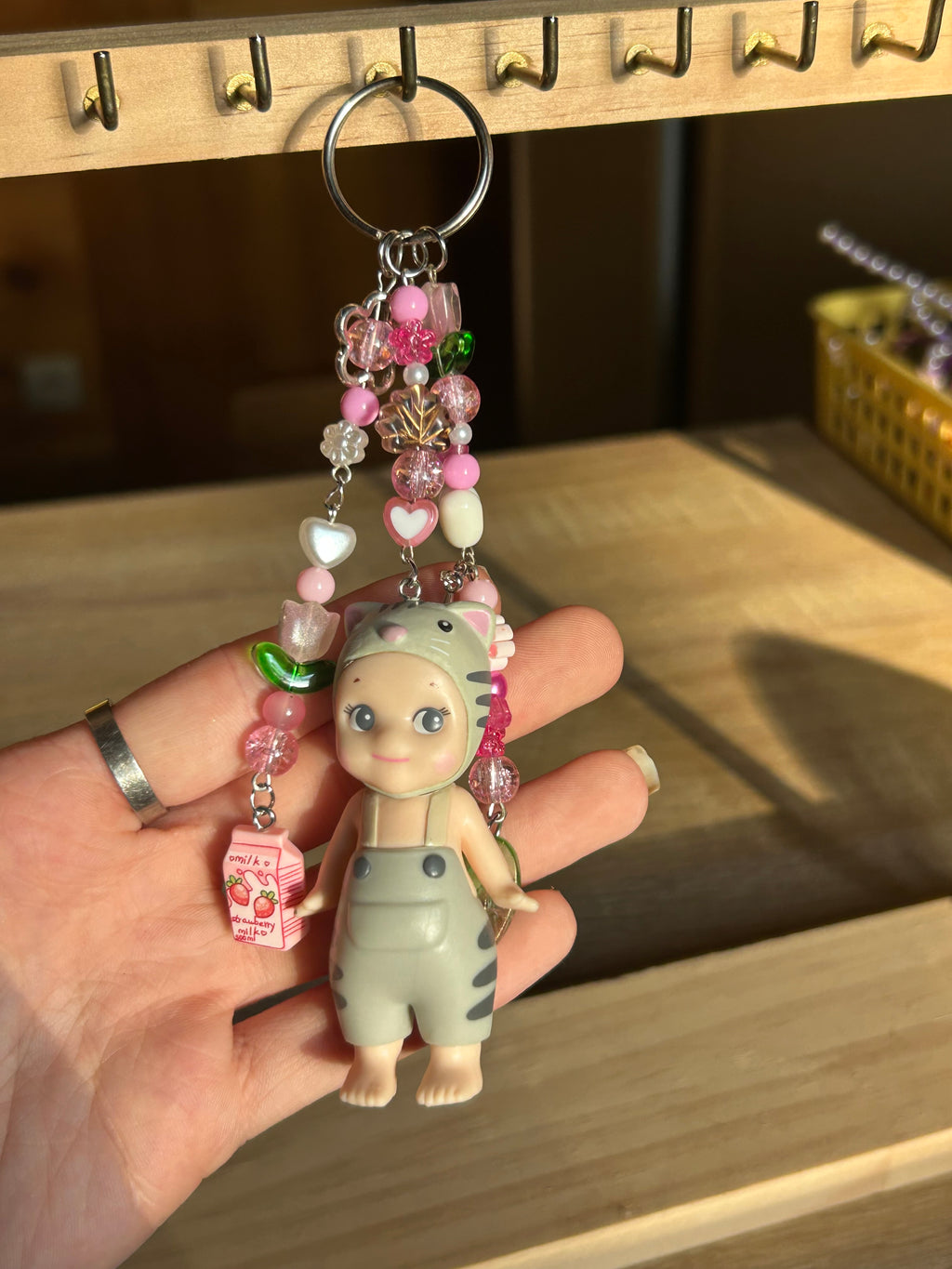 Bébé ange porte-clés