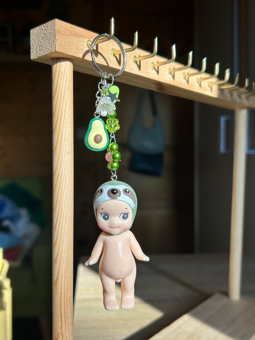 Bébé ange porte-clés
