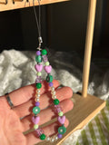 Bijou pour téléphone en perles