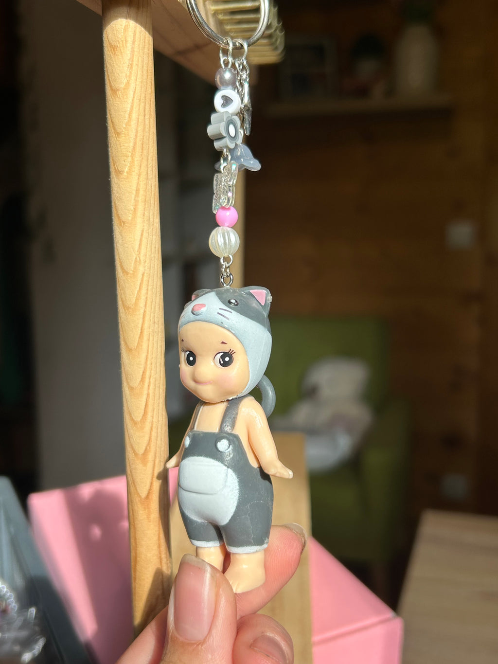 Bébé ange porte-clés