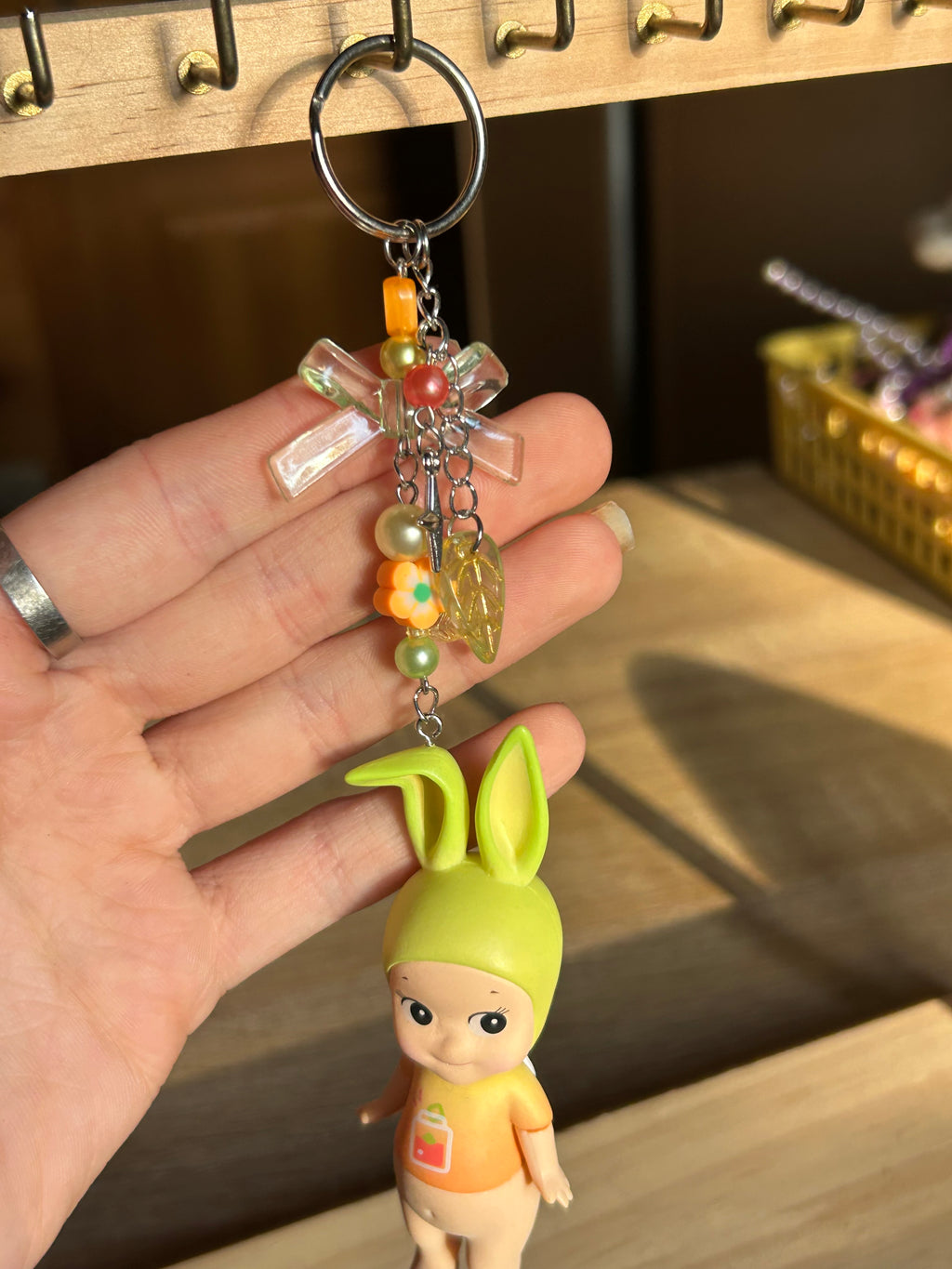 Bébé ange porte-clés