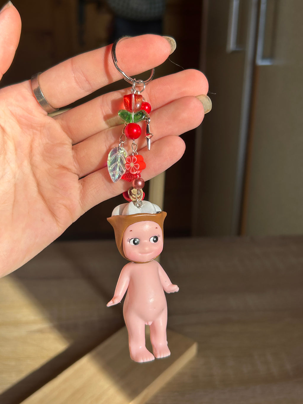 Bébé ange porte-clés