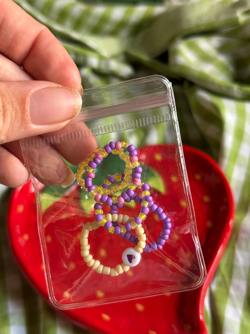 Bagues en perles