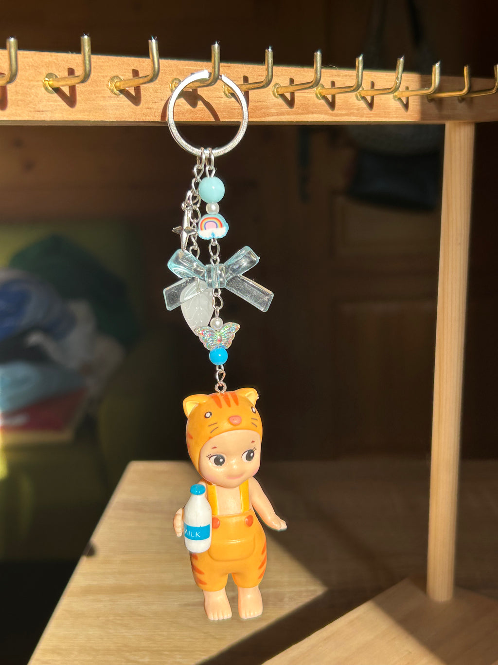 Bébé ange porte-clés