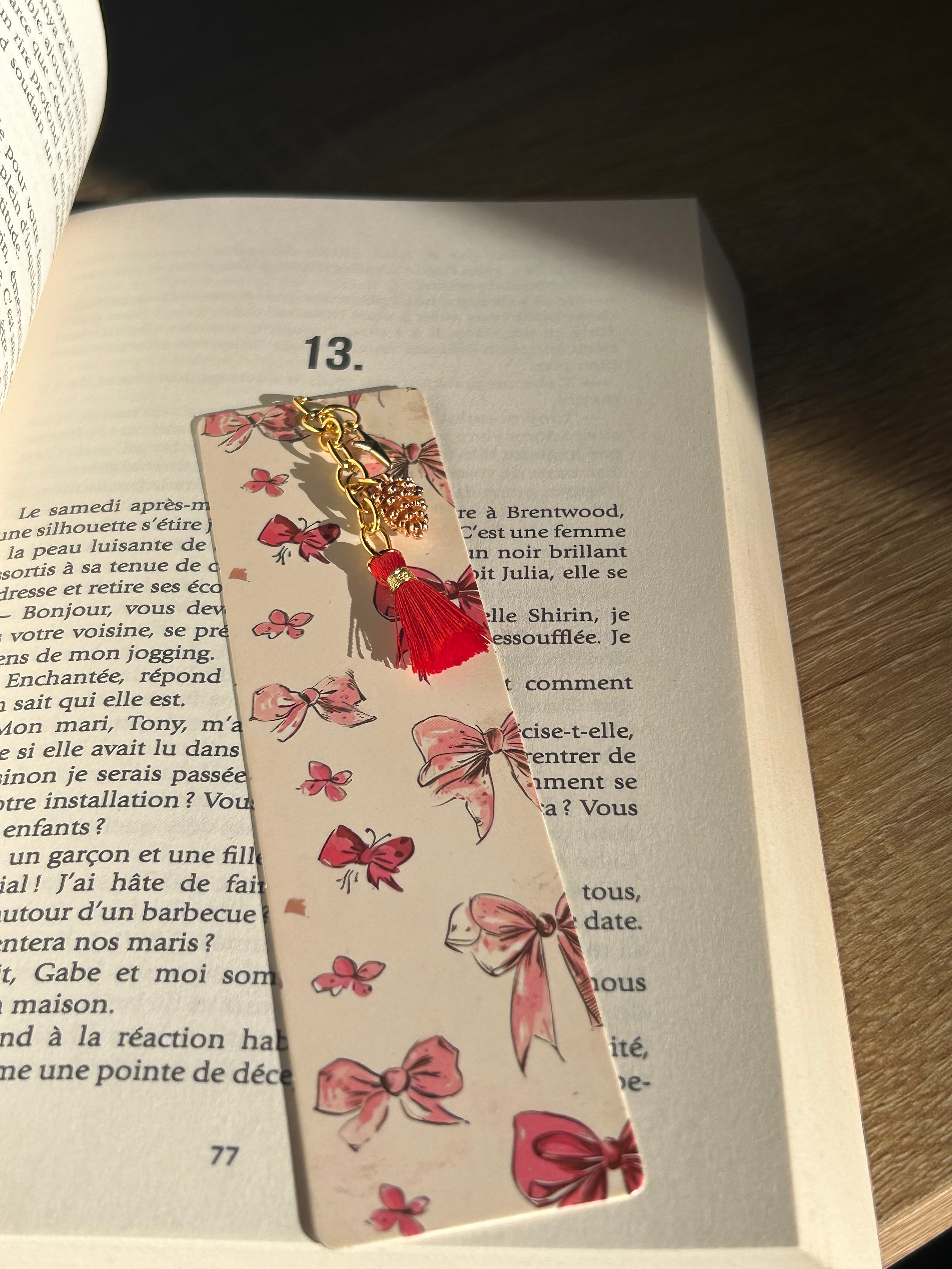 Marque pages en perles