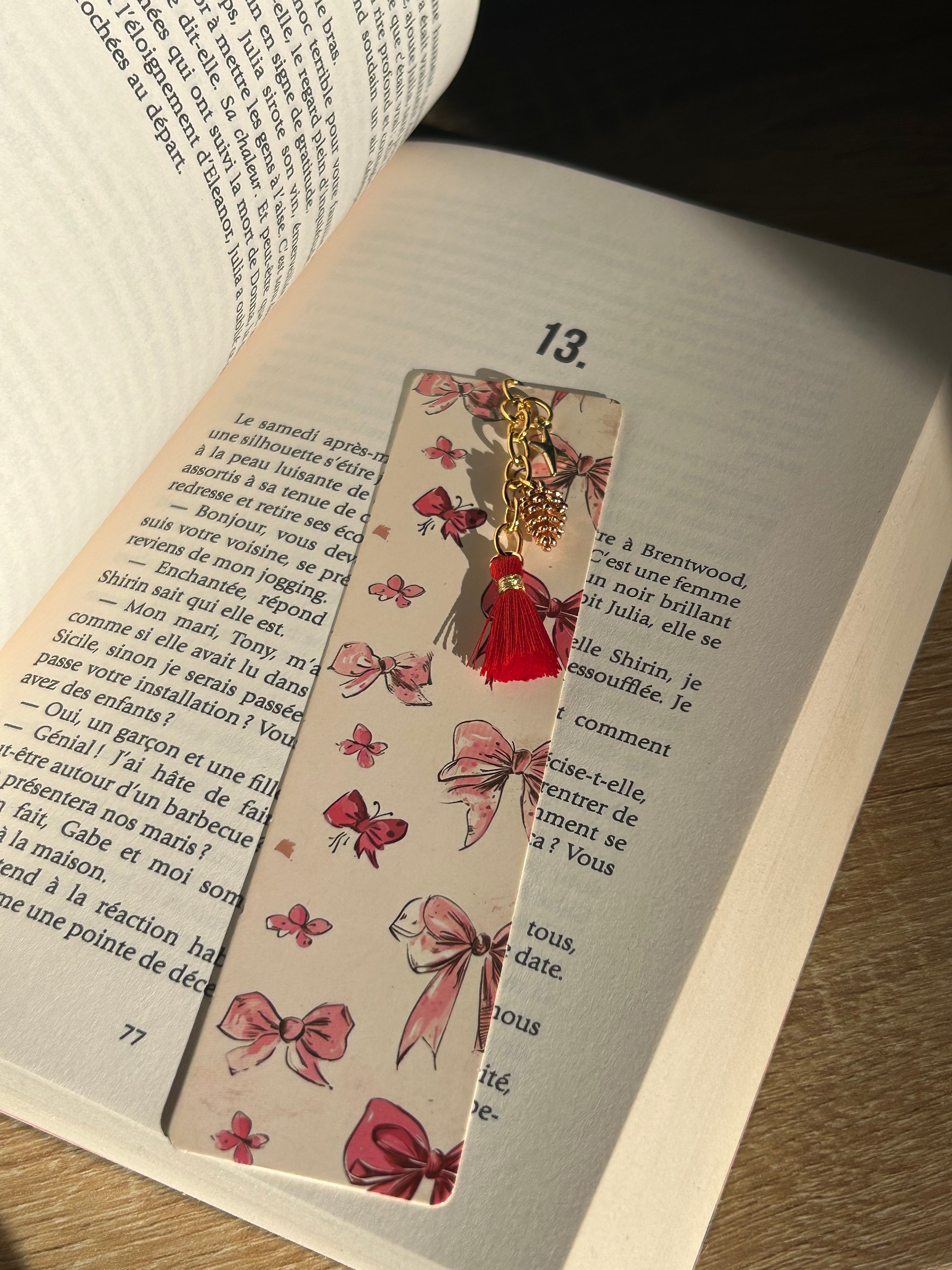Marque pages en perles