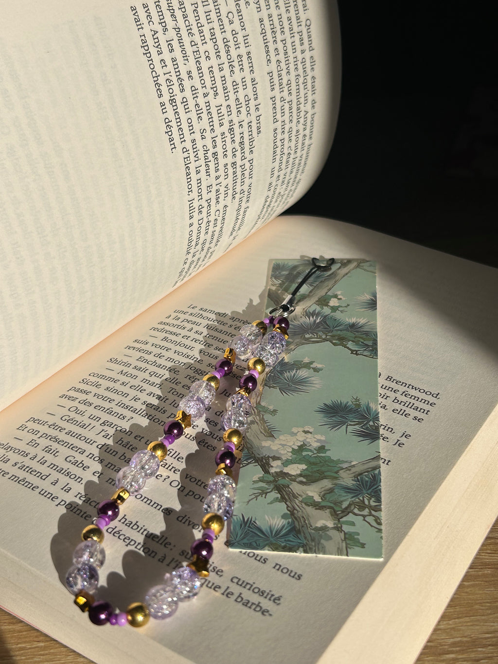 Marque pages en perles