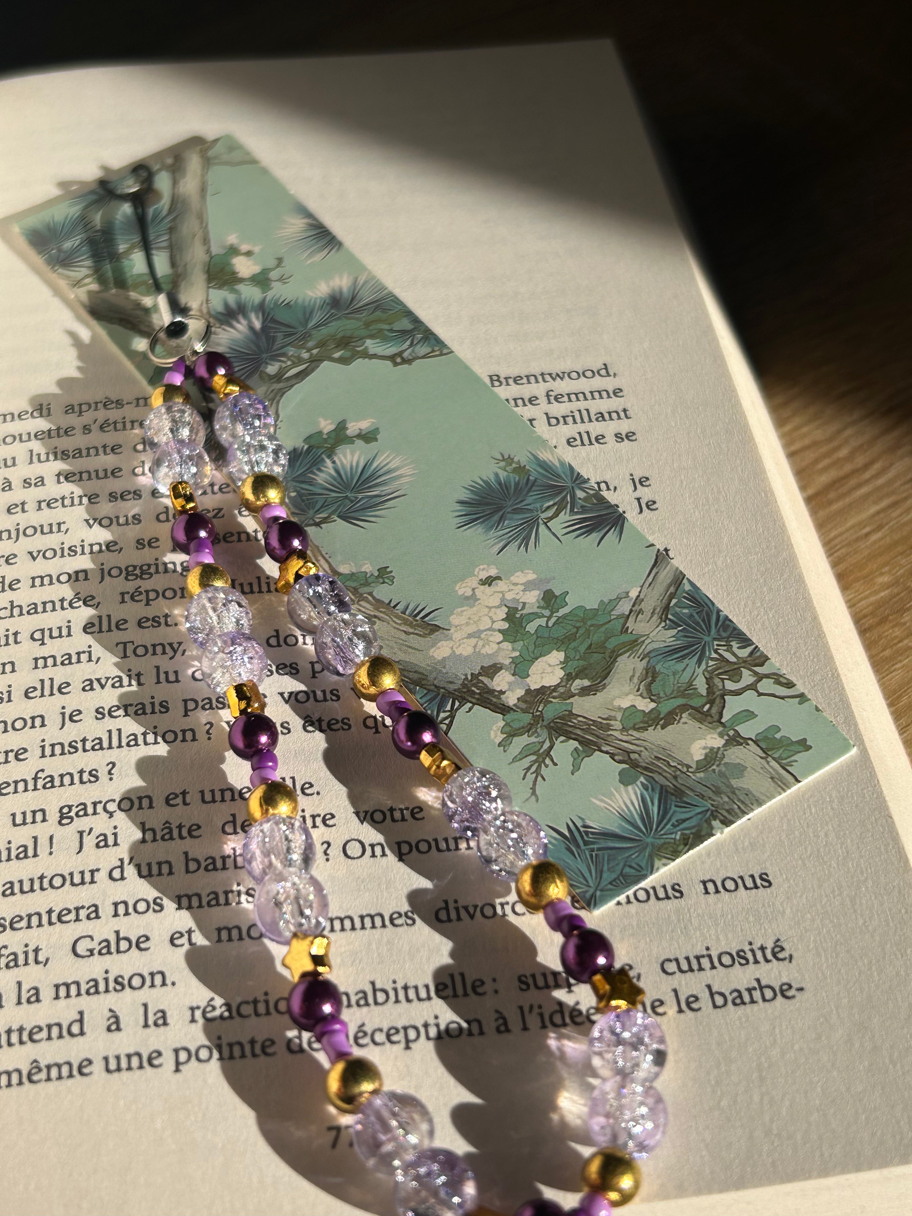 Marque pages en perles