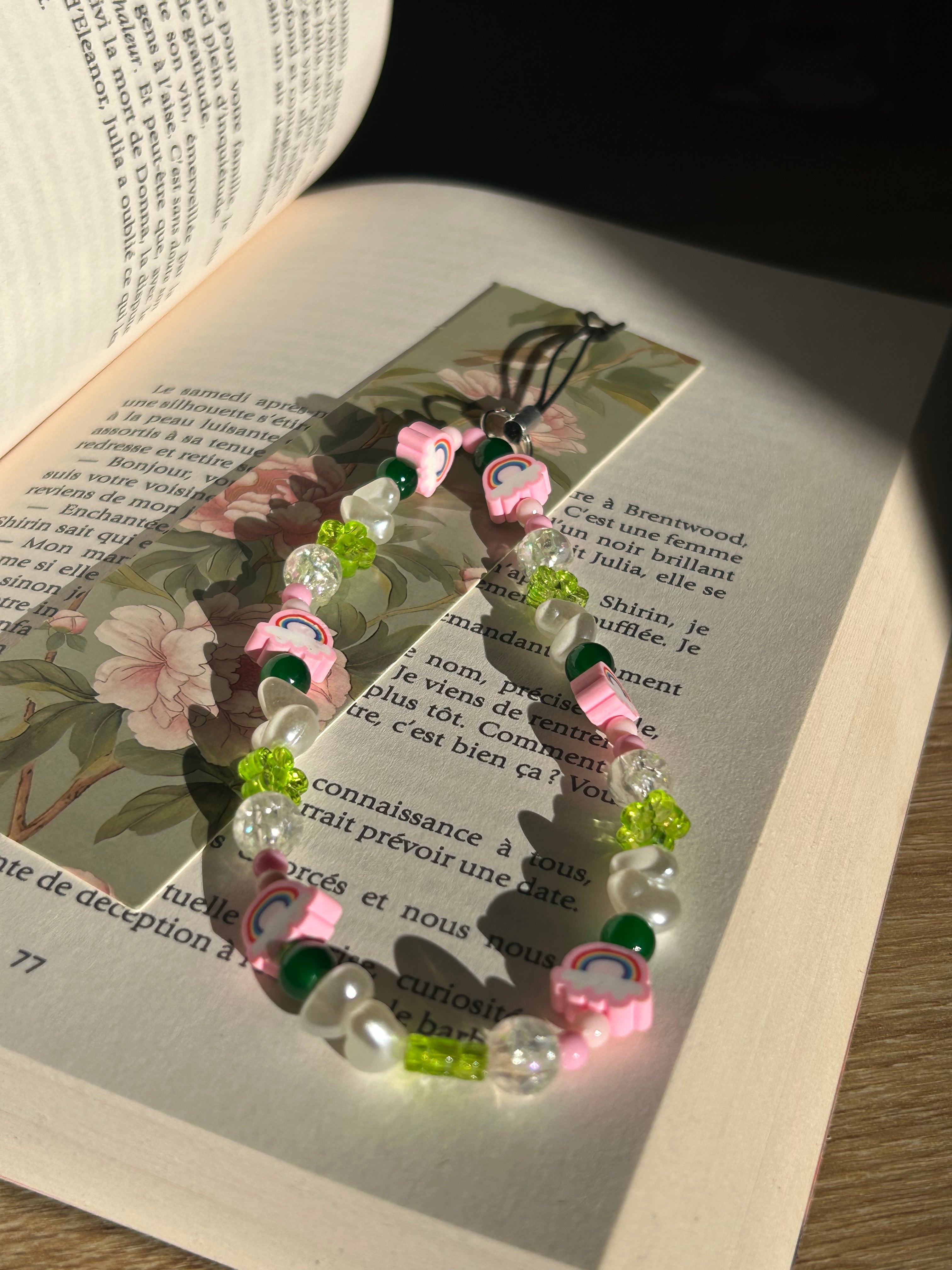 Marque pages en perles