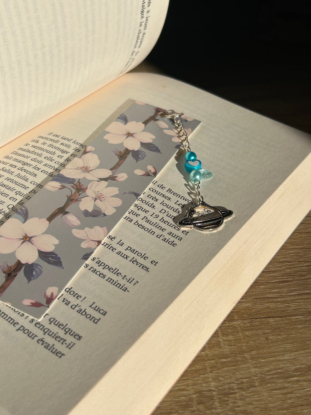 Marque pages en perles