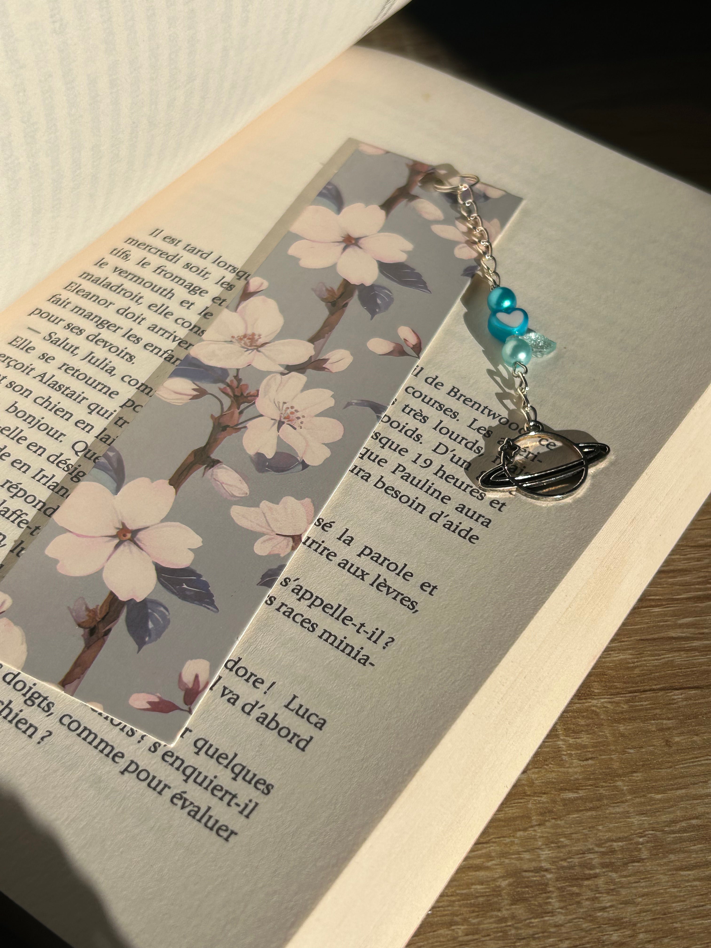 Marque pages en perles