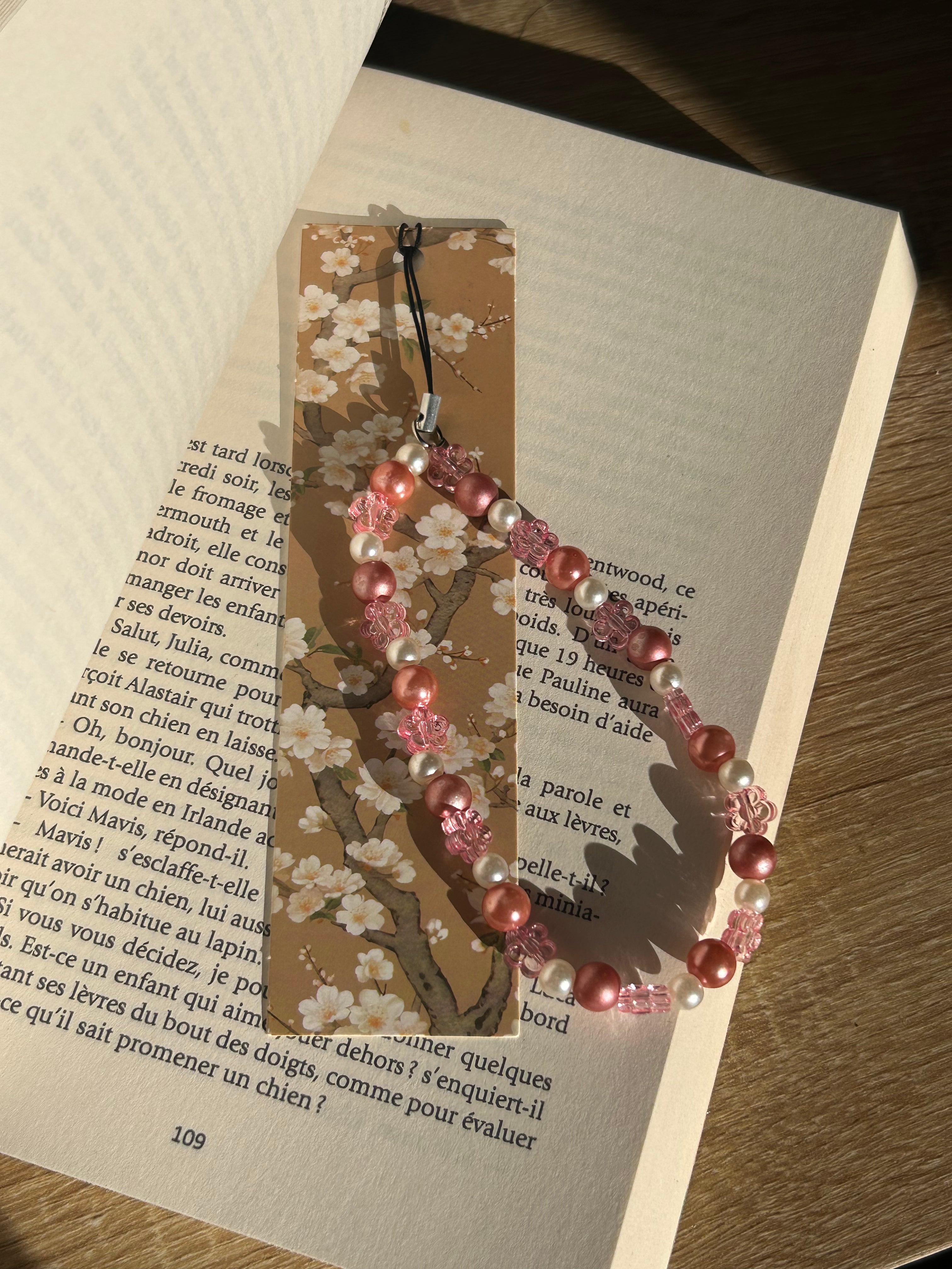 Marque pages en perles